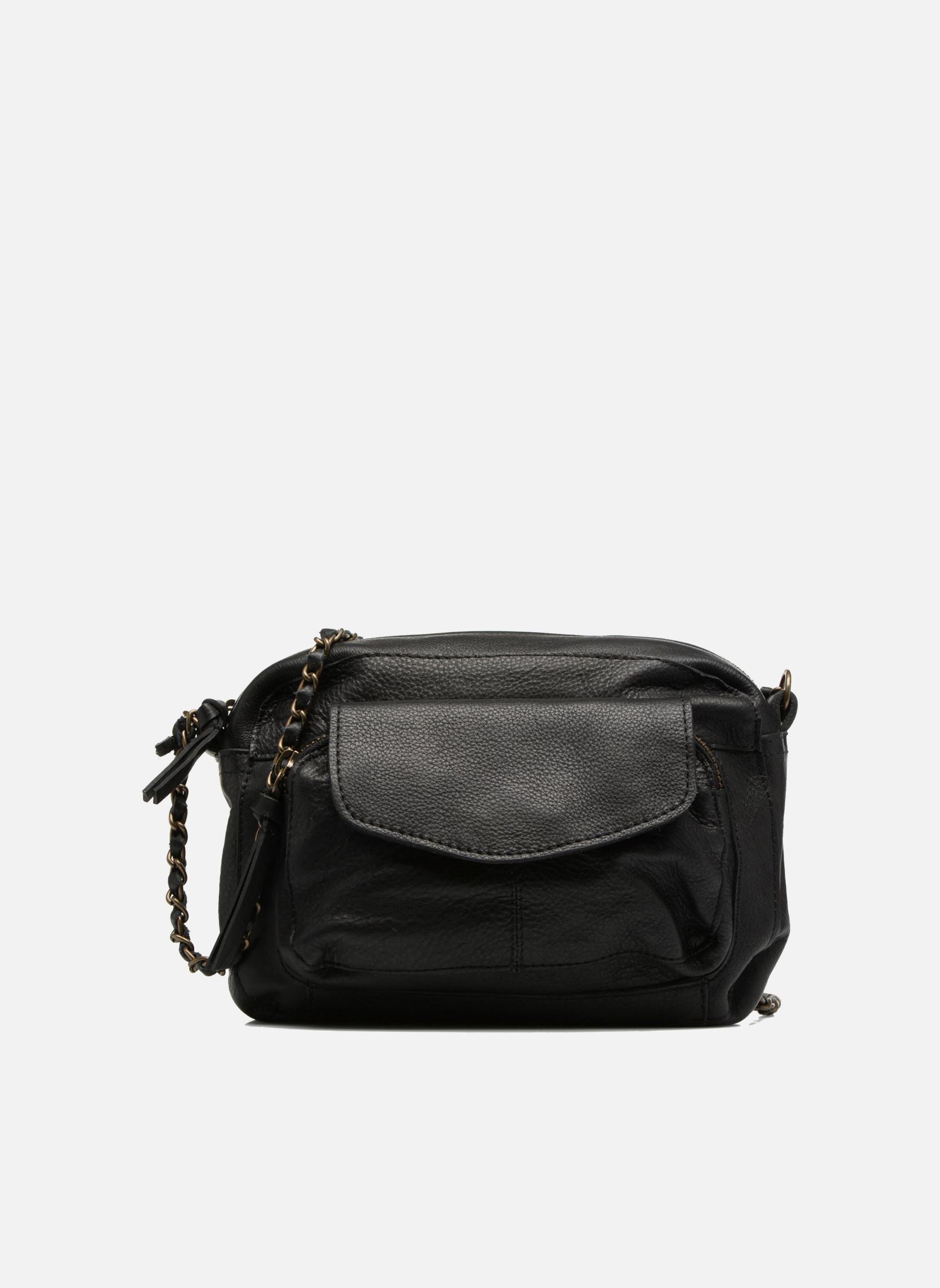 Umhängetaschen Naina Leather Crossover damen schwarz Pieces Umhängetaschen Naina Leather Crossover damen schwarz BLACK