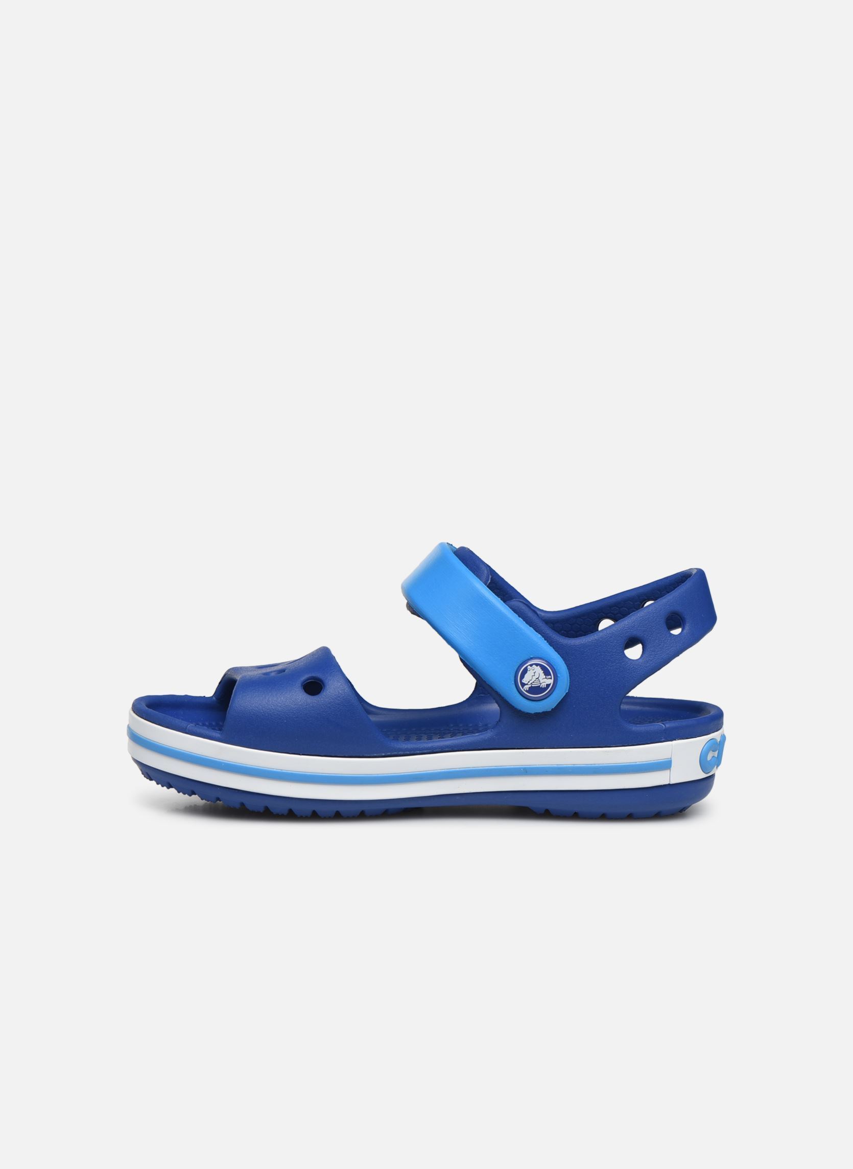 Flip-Flops und Badeschlappen Crocband Sandal Kids blau Crocs Flip-Flops und Badeschlappen Crocband Sandal Kids blau Cerulean Blue/Ocean