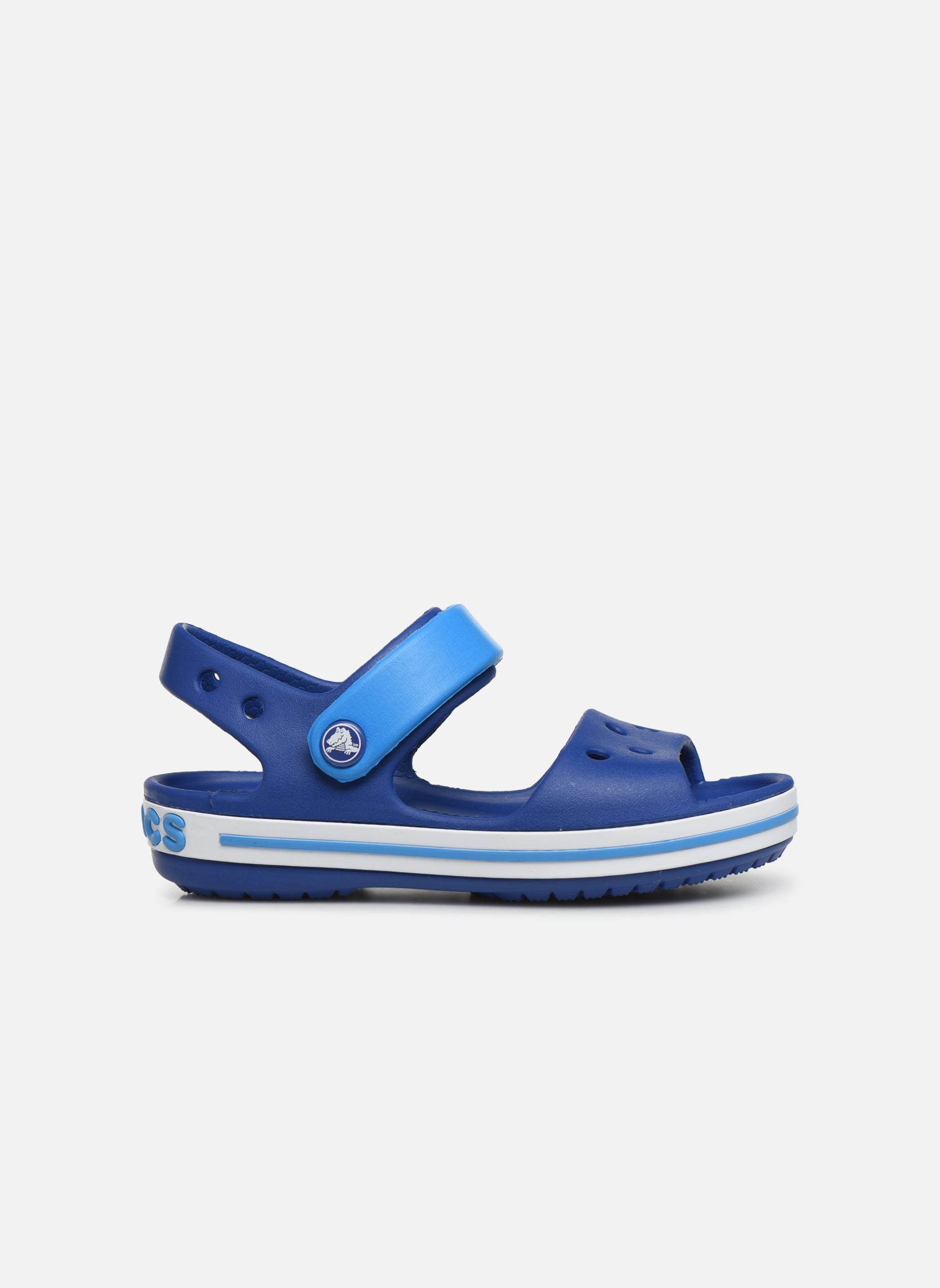 Flip-Flops und Badeschlappen Crocband Sandal Kids blau Crocs Flip-Flops und Badeschlappen Crocband Sandal Kids blau Cerulean Blue/Ocean
