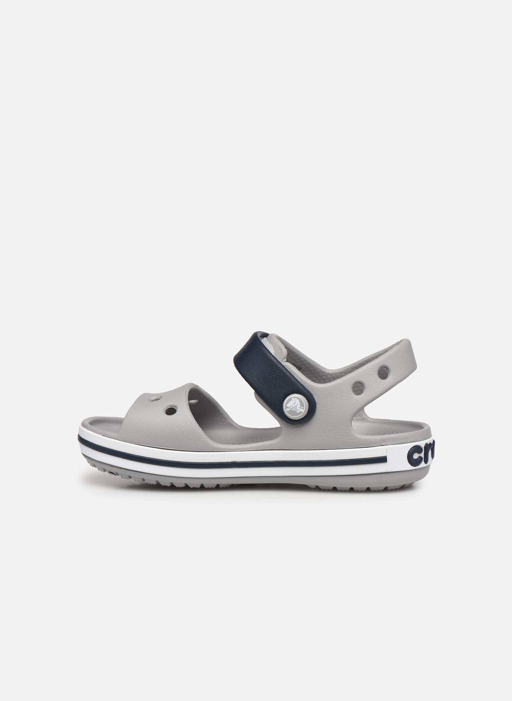 Tongs et sandales de bain Crocband Sandal Kids gris Crocs Tongs et sandales de bain Crocband Sandal Kids gris Light Grey/Navy