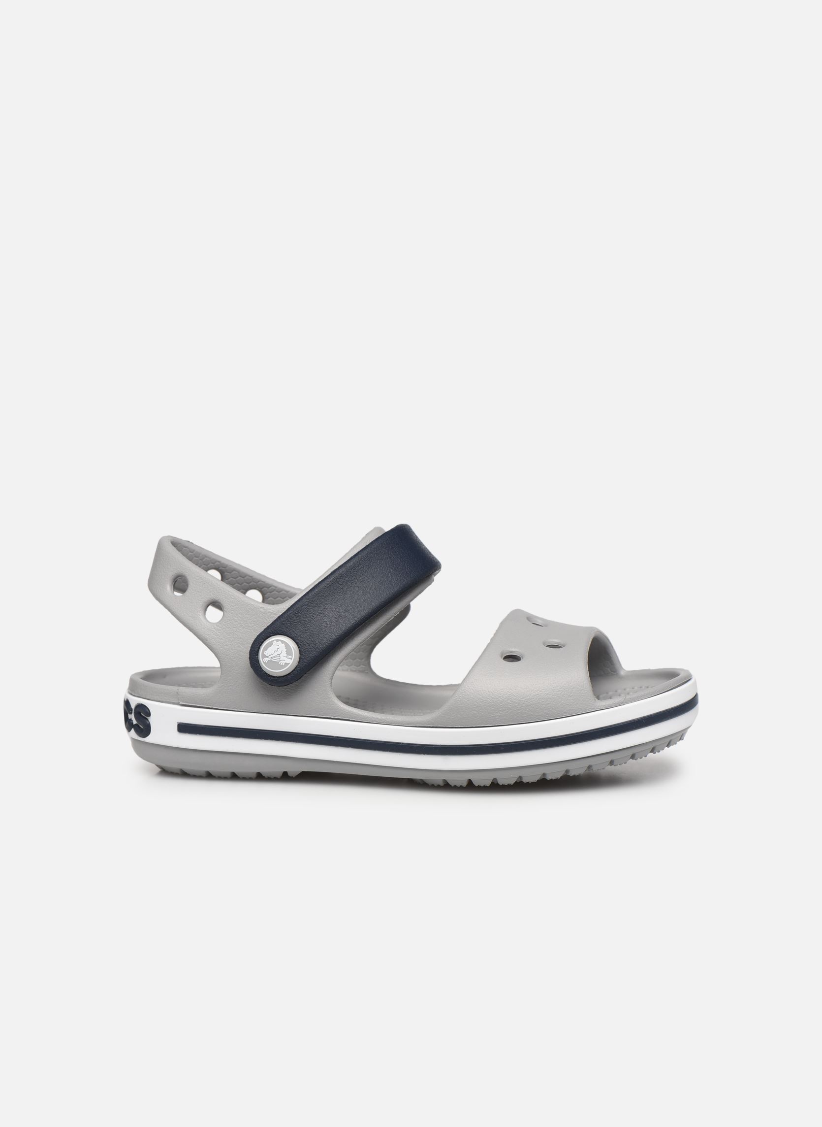 Tongs et sandales de bain Crocband Sandal Kids gris Crocs Tongs et sandales de bain Crocband Sandal Kids gris Light Grey/Navy
