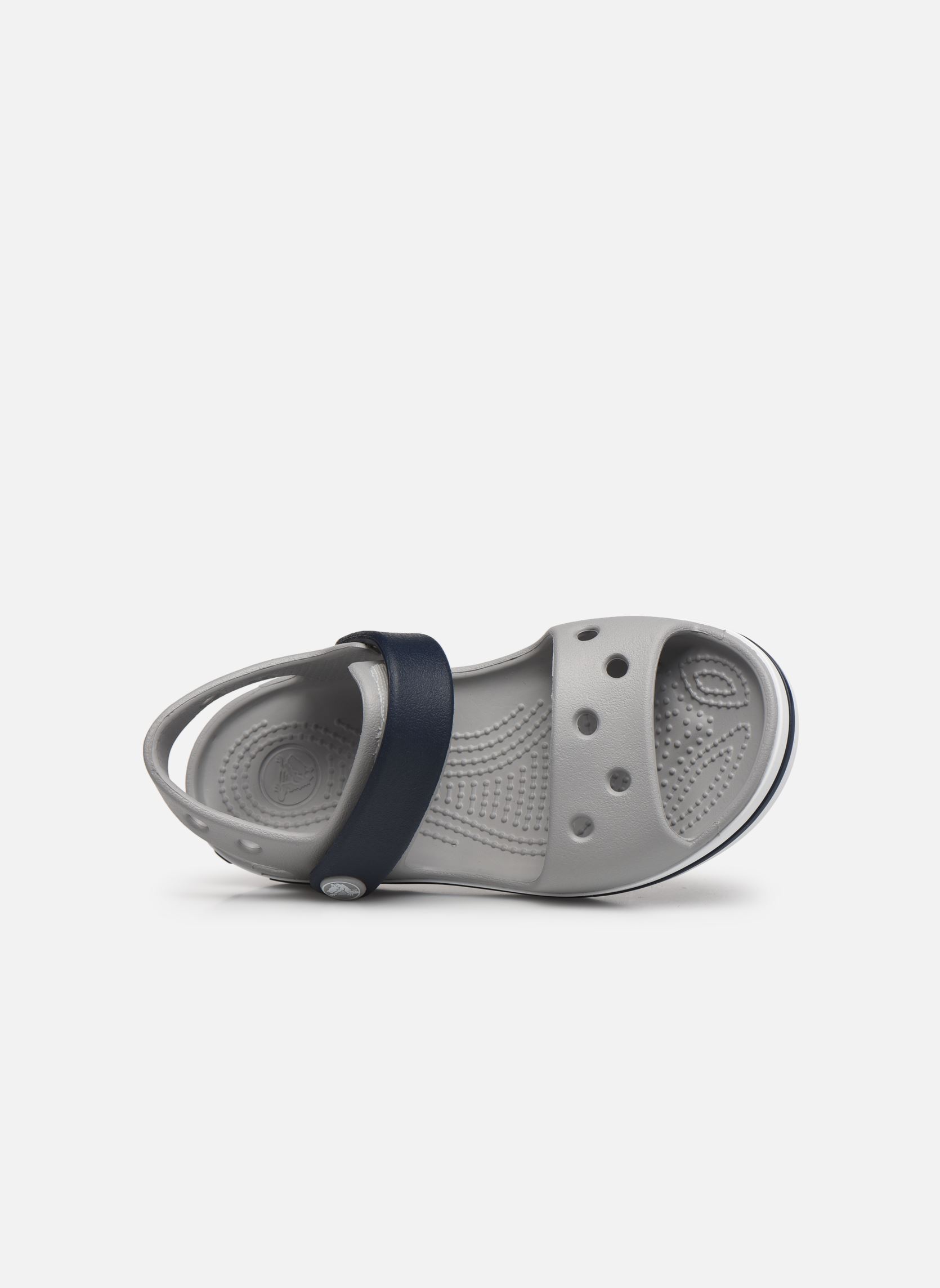 Tongs et sandales de bain Crocband Sandal Kids gris Crocs Tongs et sandales de bain Crocband Sandal Kids gris Light Grey/Navy