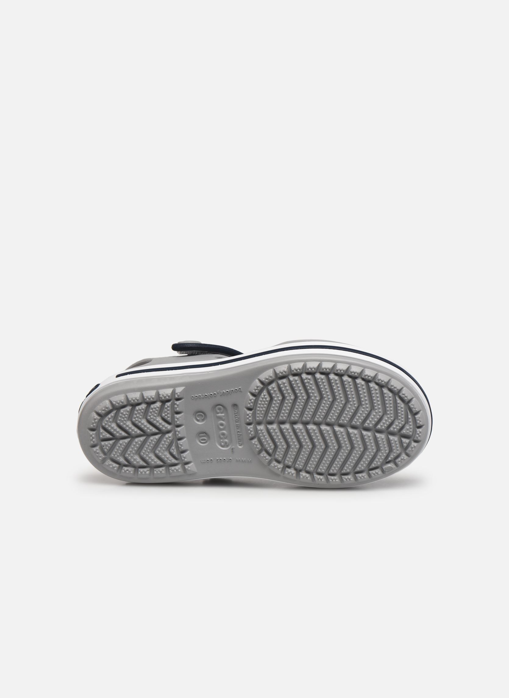 Tongs et sandales de bain Crocband Sandal Kids gris Crocs Tongs et sandales de bain Crocband Sandal Kids gris Light Grey/Navy