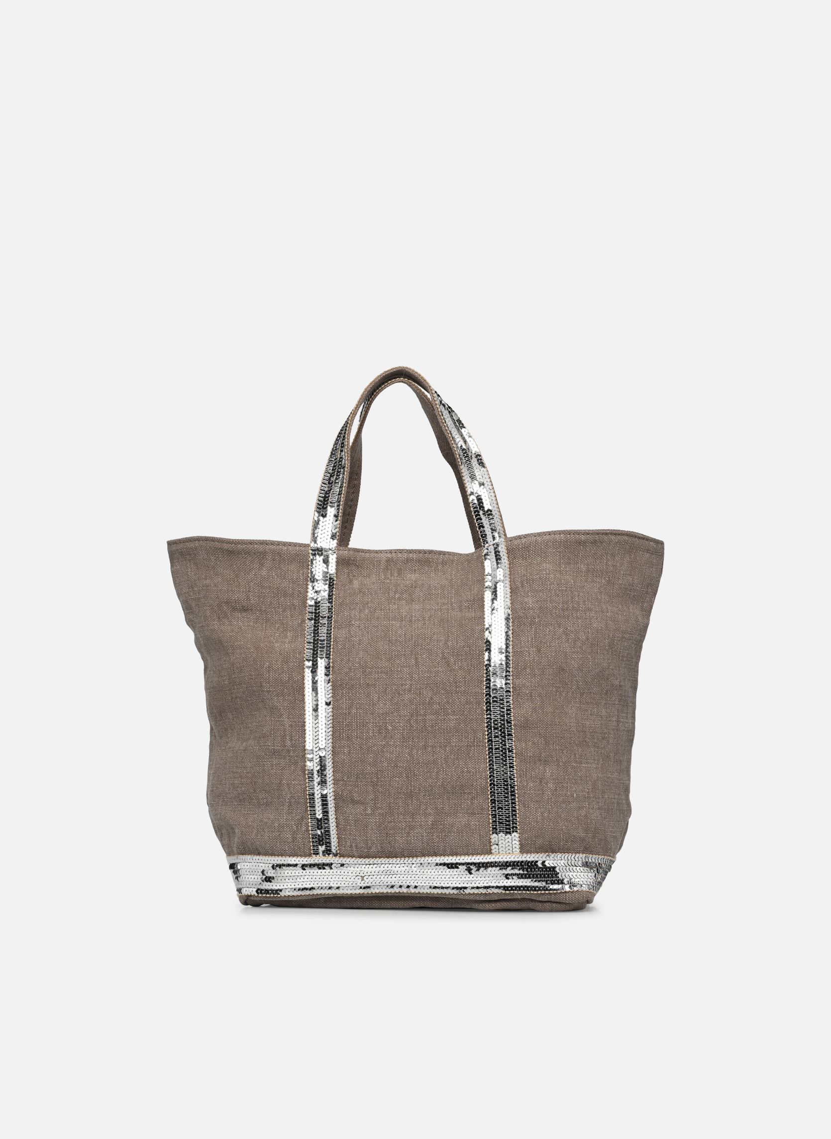 Shopper Cabas Lin paillettes M damen grau Vanessa Bruno Shopper Cabas Lin paillettes M damen grau CALCAIRE 992