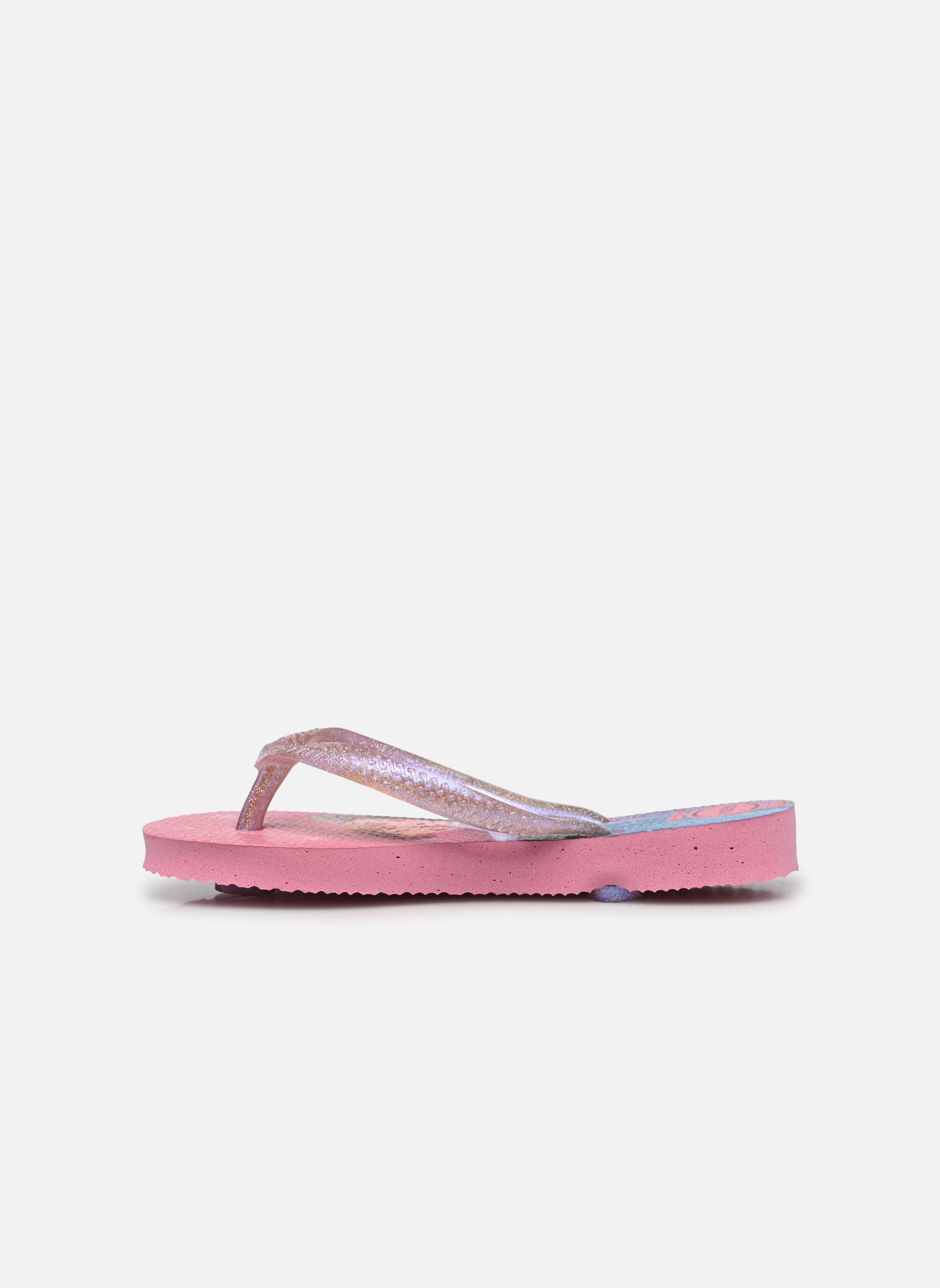 Tongs Kids Slim Princess fille rose Havaianas Tongs Kids Slim Princess fille rose Pink lemonade