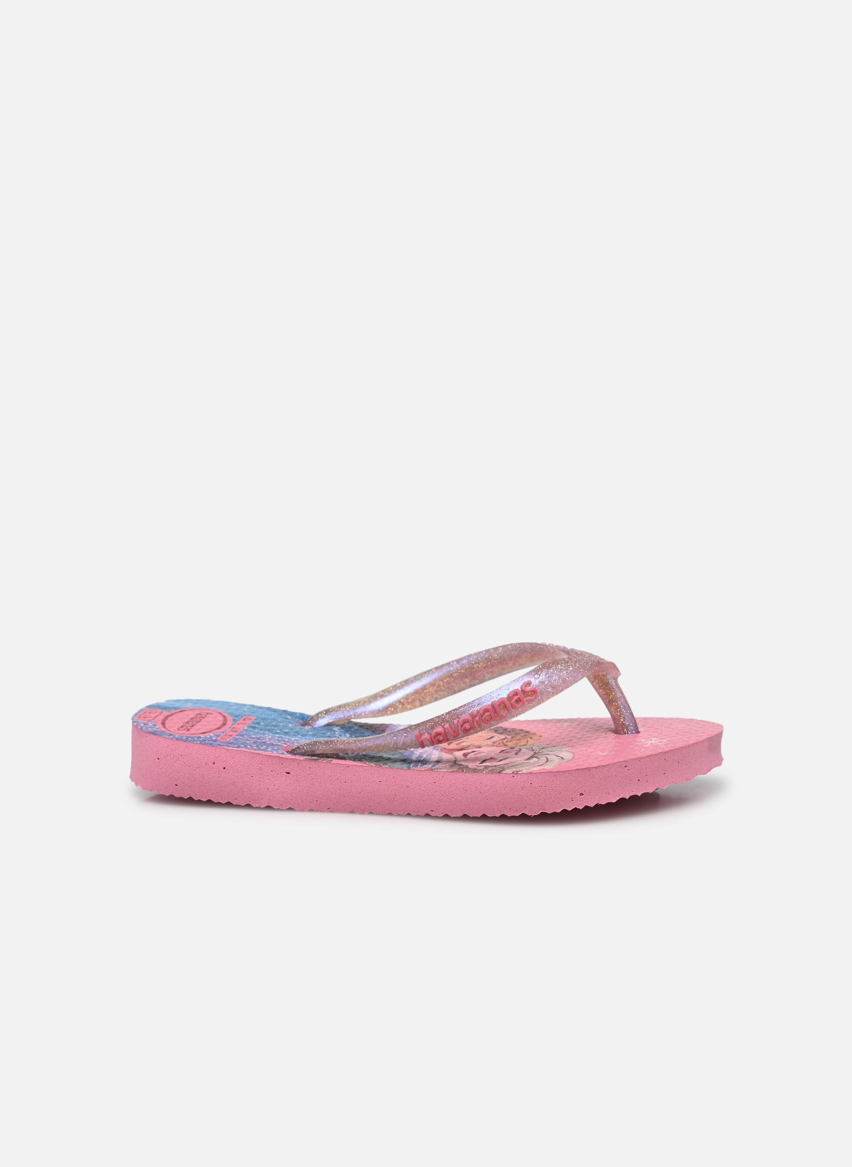 Tongs Kids Slim Princess fille rose Havaianas Tongs Kids Slim Princess fille rose Pink lemonade