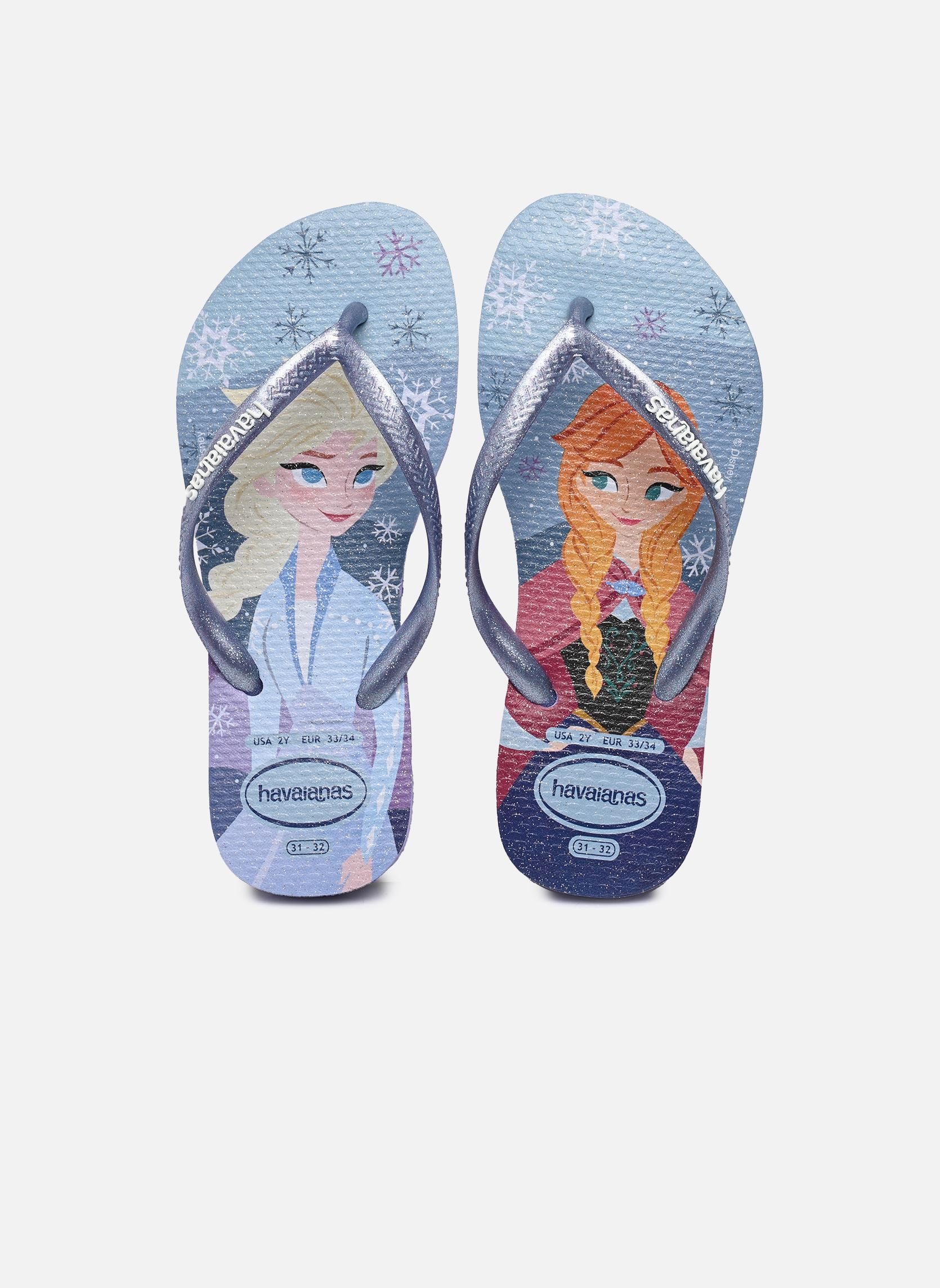 Tongs enfant Havaianas KIDS SLIM PRINCESS 35 / - vue 3