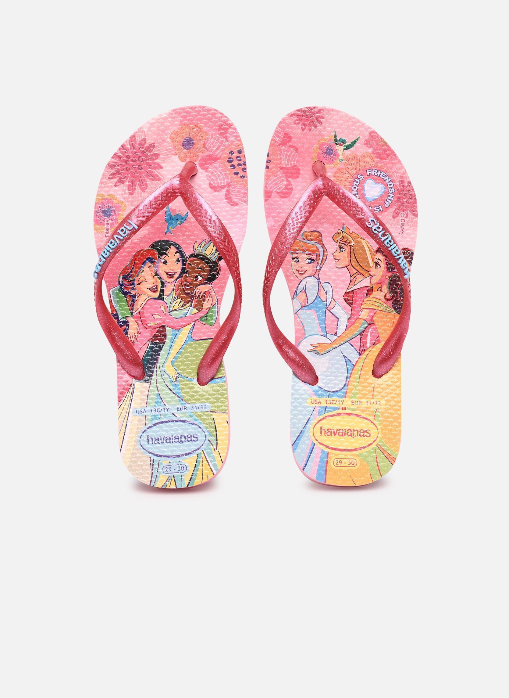 Tongs enfant Havaianas KIDS SLIM PRINCESS 35 / - vue 4