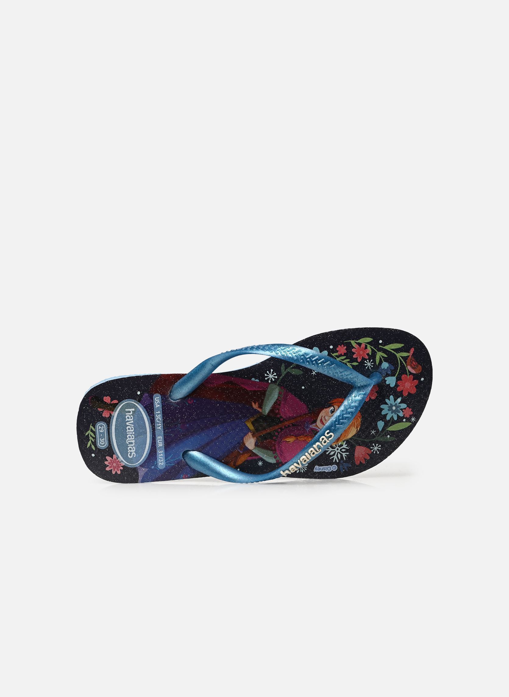 Tongs Kids Slim Princess fille bleu Havaianas Tongs Kids Slim Princess fille bleu Blue / Lavander Blue