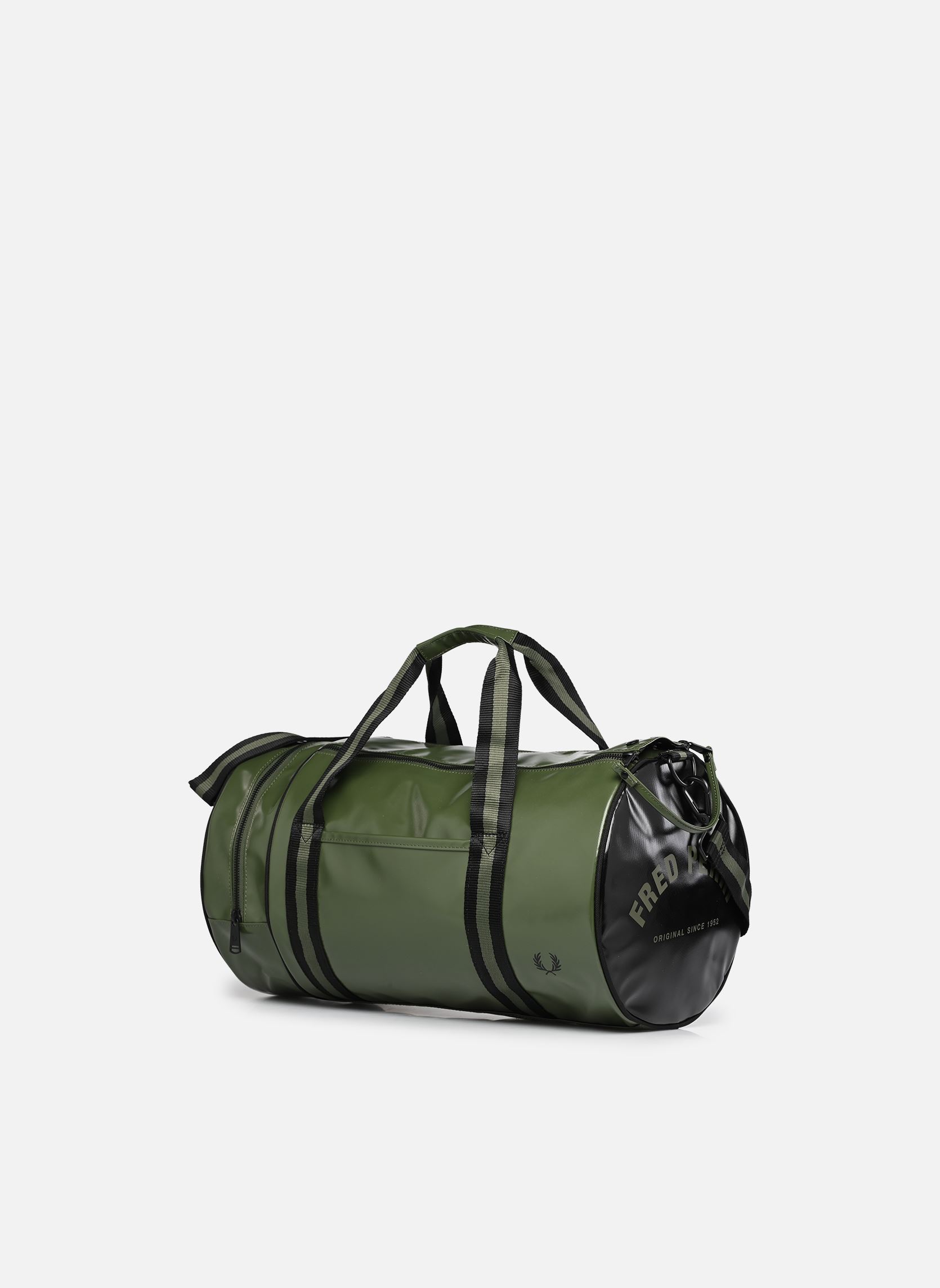 Reisetaschen Classic Barrel Bag herren grün Fred Perry Reisetaschen Classic Barrel Bag herren grün LRLWRTHGREEN/BLK