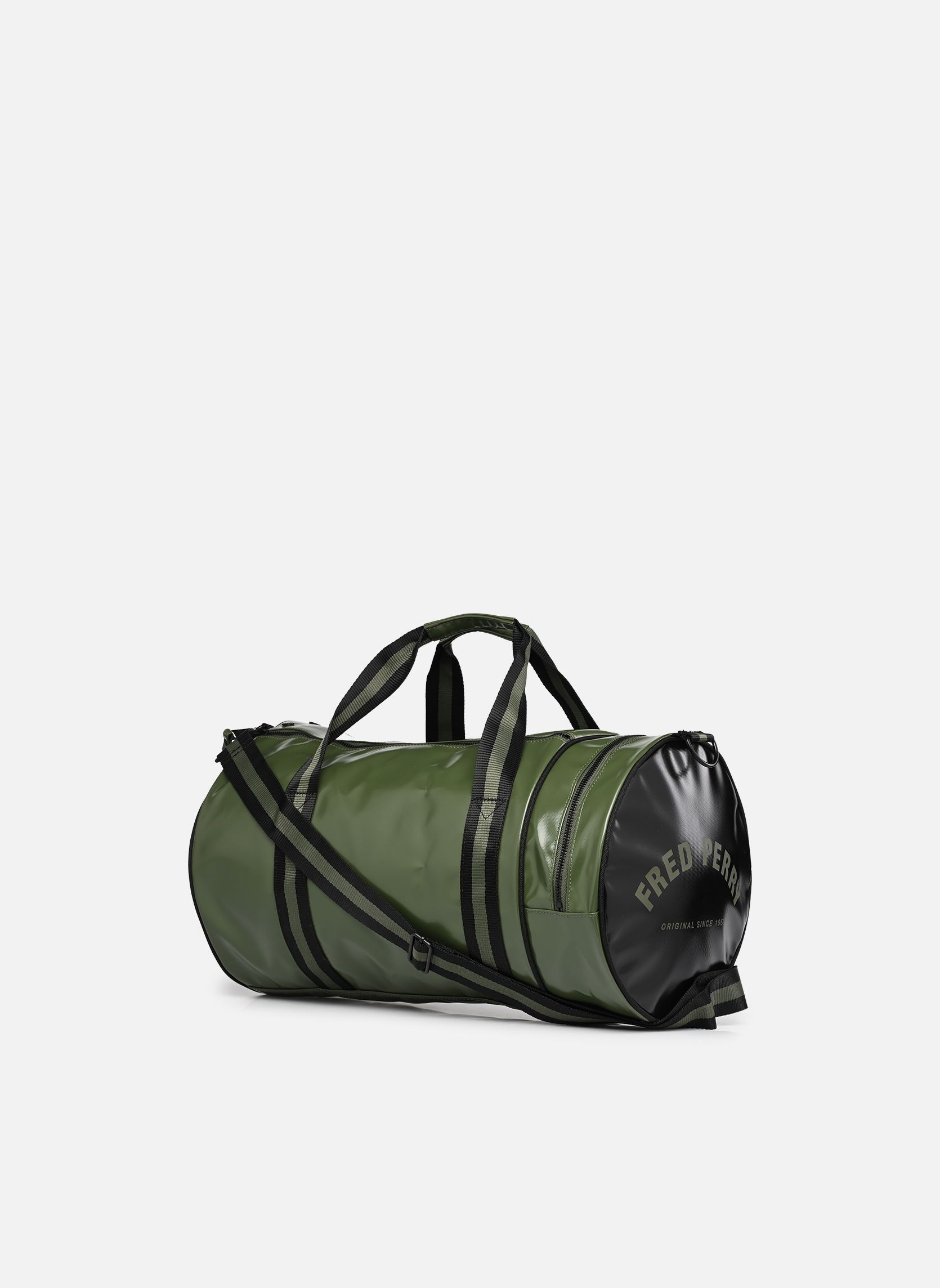 Reisetaschen Classic Barrel Bag herren grün Fred Perry Reisetaschen Classic Barrel Bag herren grün LRLWRTHGREEN/BLK