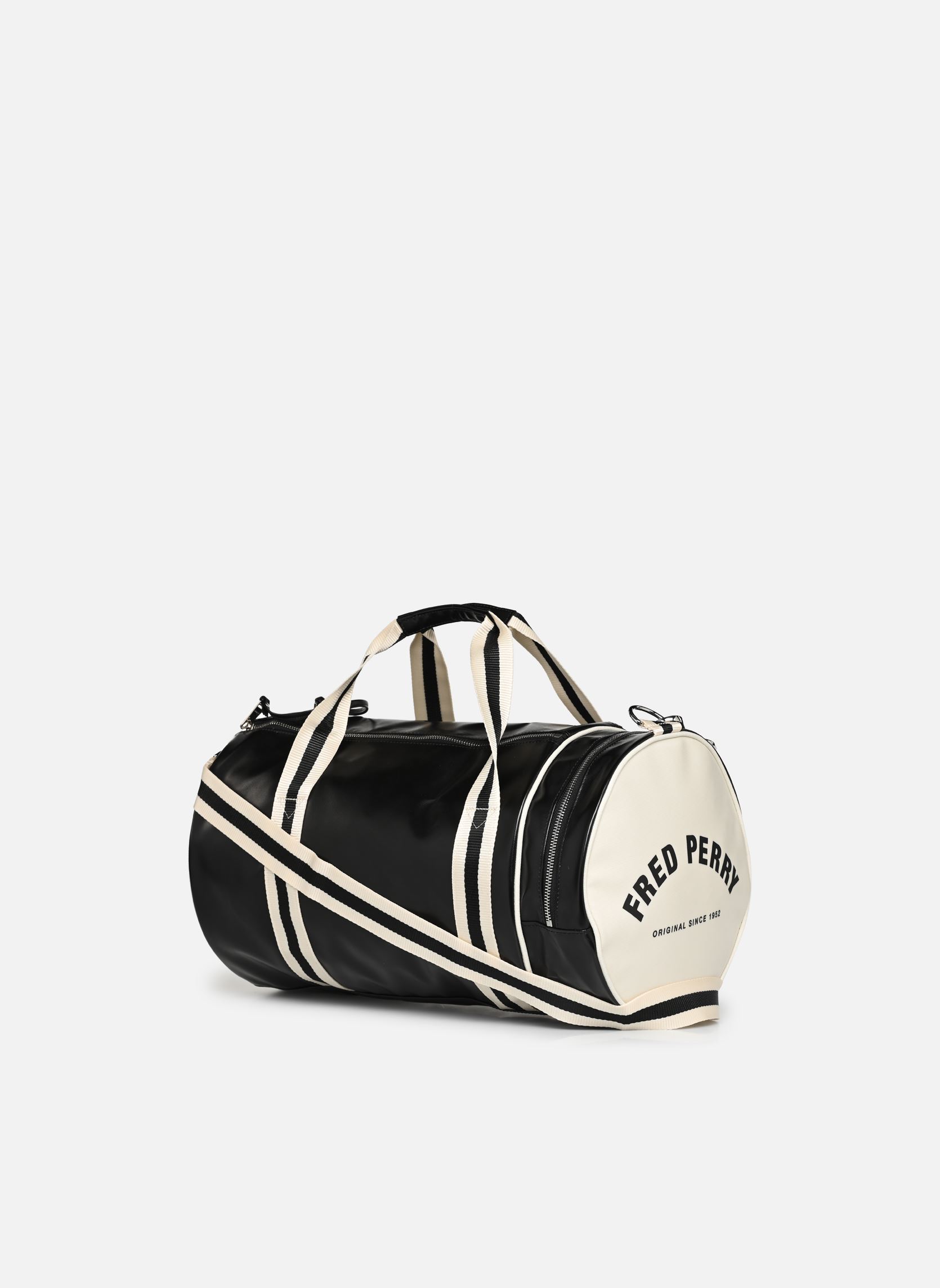 Sacs de voyage Classic Barrel Bag homme blanc Fred Perry Sacs de voyage Classic Barrel Bag homme blanc BLACK/ ECRU