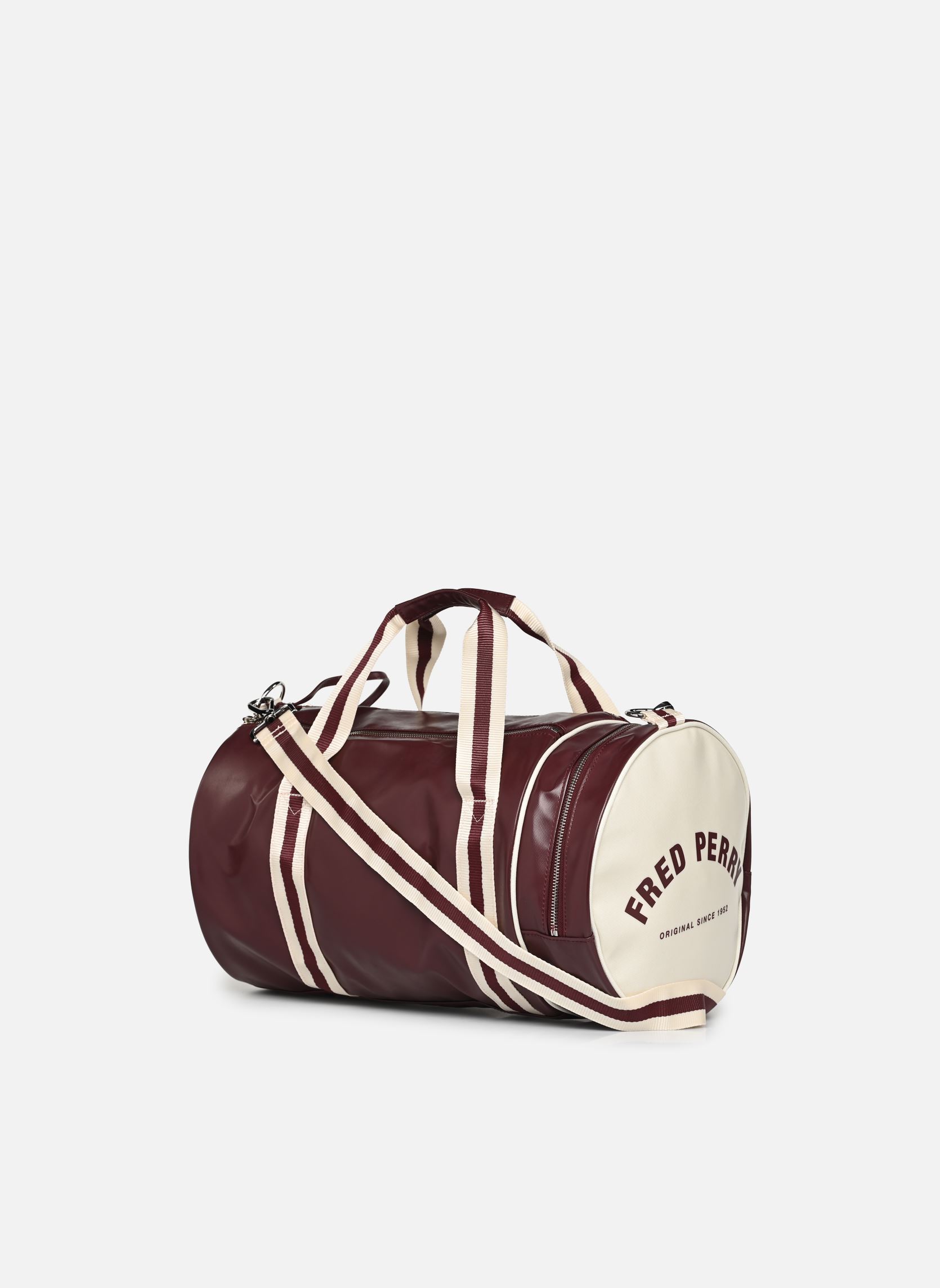 Borse da viaggio Classic Barrel Bag uomo bianco Fred Perry Borse da viaggio Classic Barrel Bag uomo bianco OXBLOOD/ ECRU