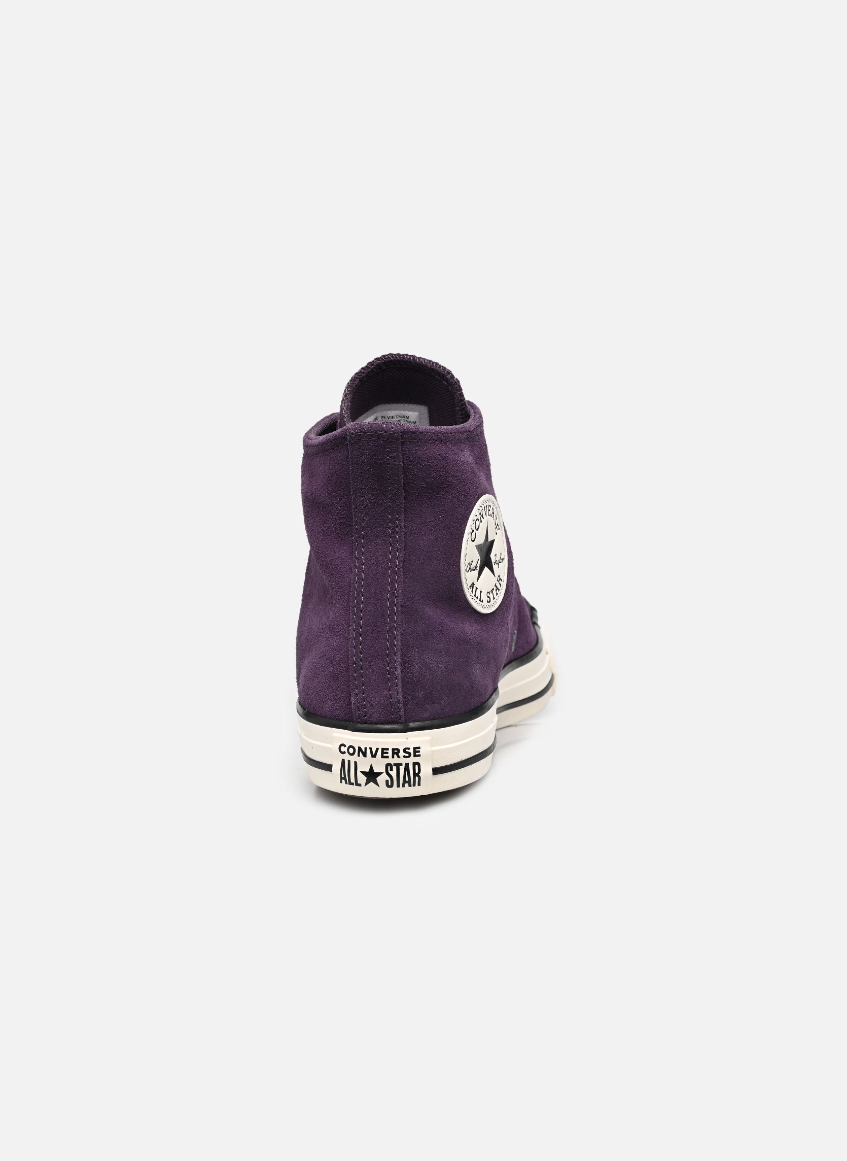 Baskets toile Chuck Taylor All Star Suede Hi M homme gris Converse Baskets toile Chuck Taylor All Star Suede Hi M homme gris RAISIN/EGRET/BLACK