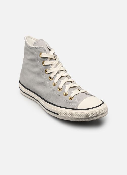 Converse Baskets toile Chuck Taylor All Star Suede Hi M homme gris