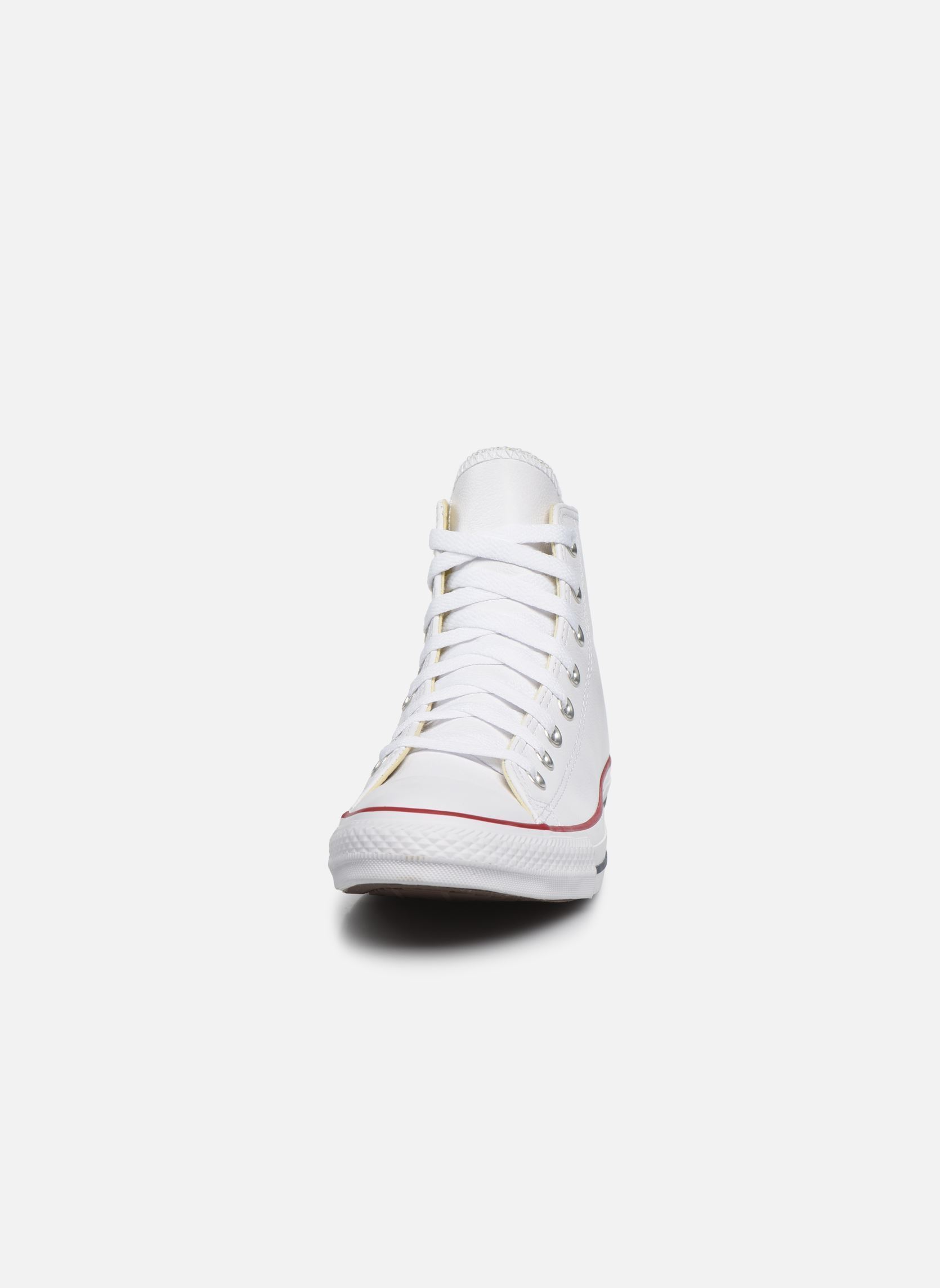 Baskets Chuck Taylor All Star Leather Hi M homme blanc Converse Baskets Chuck Taylor All Star Leather Hi M homme blanc WHITE