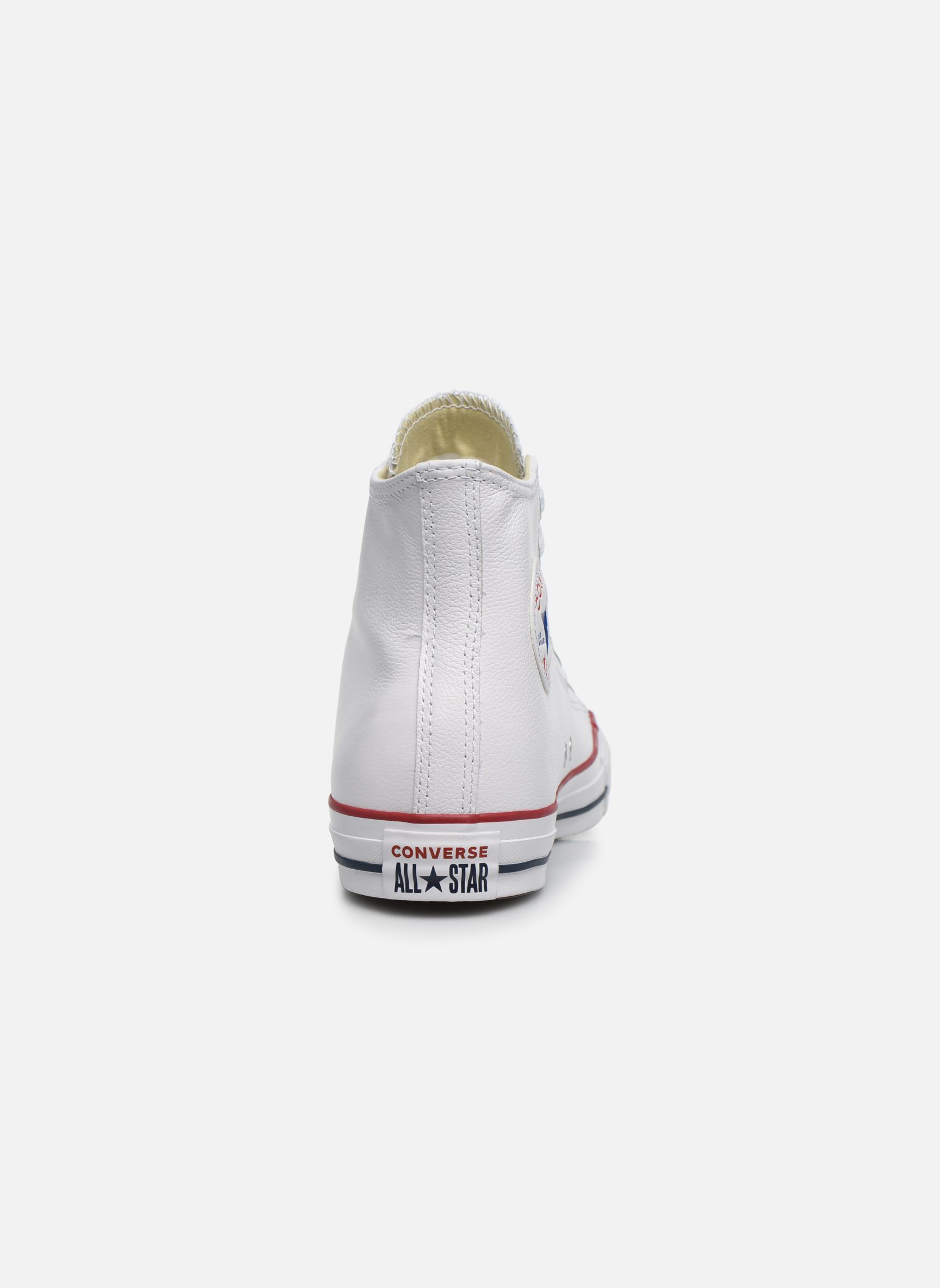 Baskets Chuck Taylor All Star Leather Hi M homme blanc Converse Baskets Chuck Taylor All Star Leather Hi M homme blanc WHITE