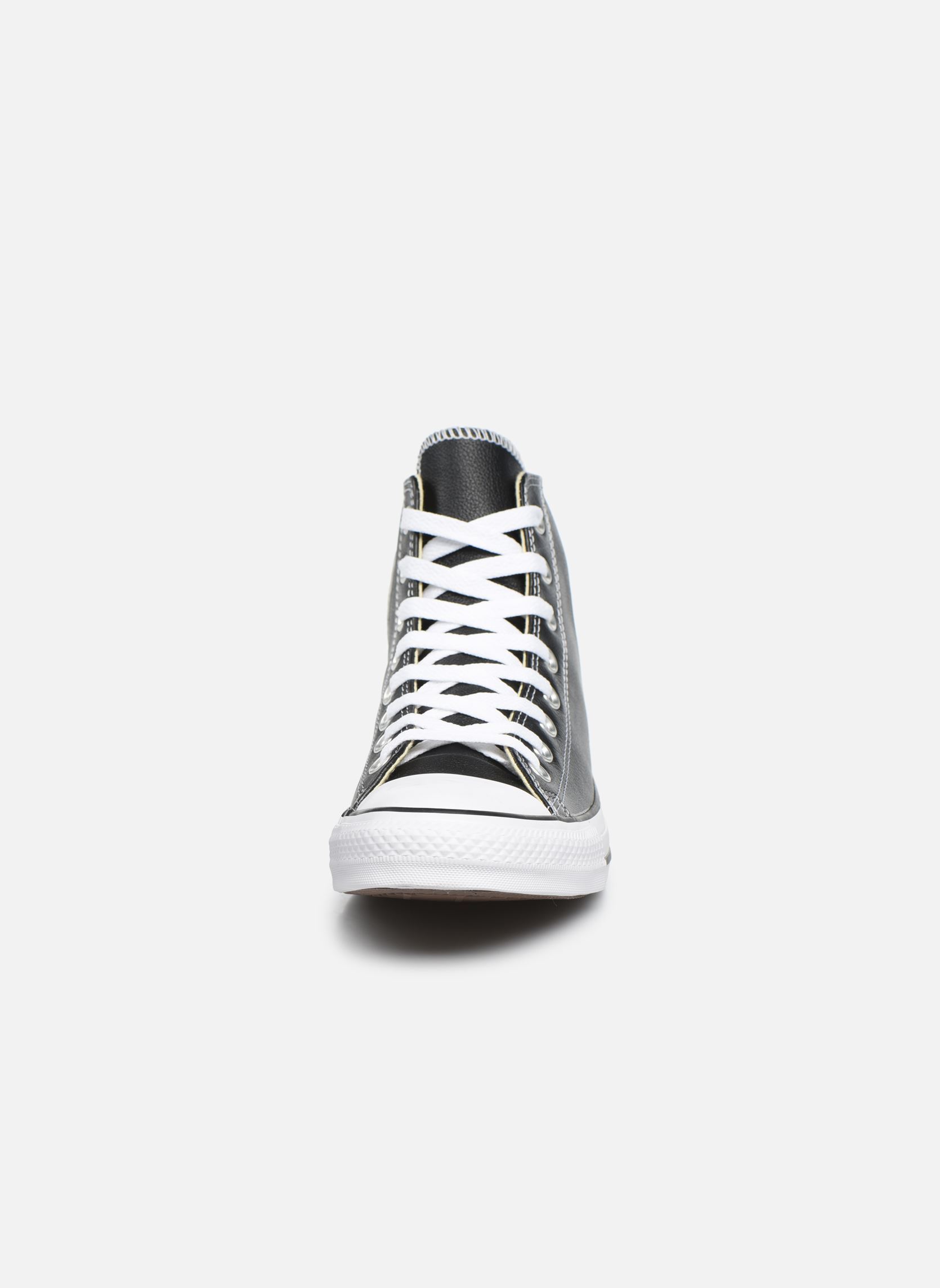 Baskets Chuck Taylor All Star Leather Hi M homme noir Converse Baskets Chuck Taylor All Star Leather Hi M homme noir NOIR