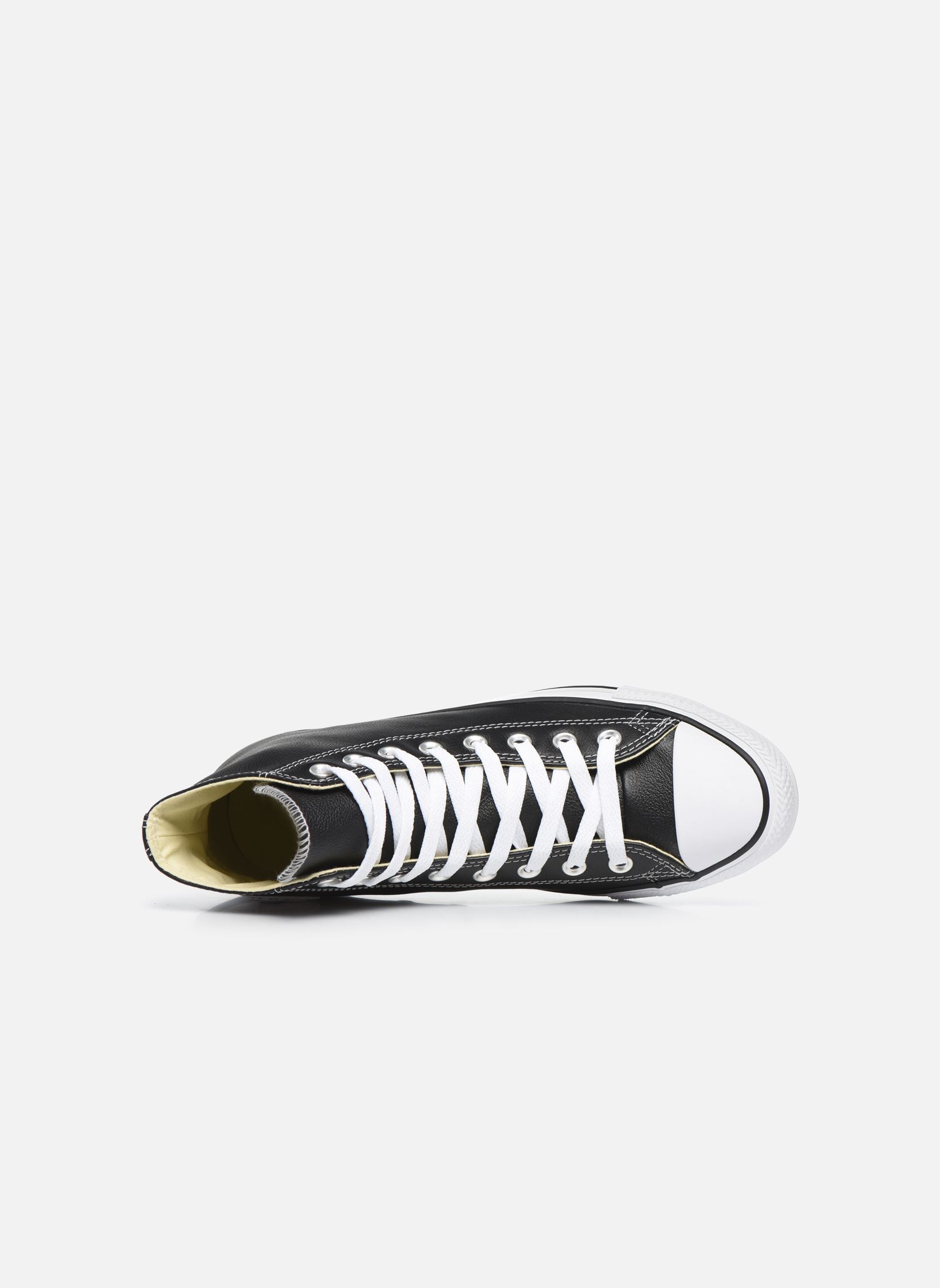 Baskets Chuck Taylor All Star Leather Hi M homme noir Converse Baskets Chuck Taylor All Star Leather Hi M homme noir NOIR
