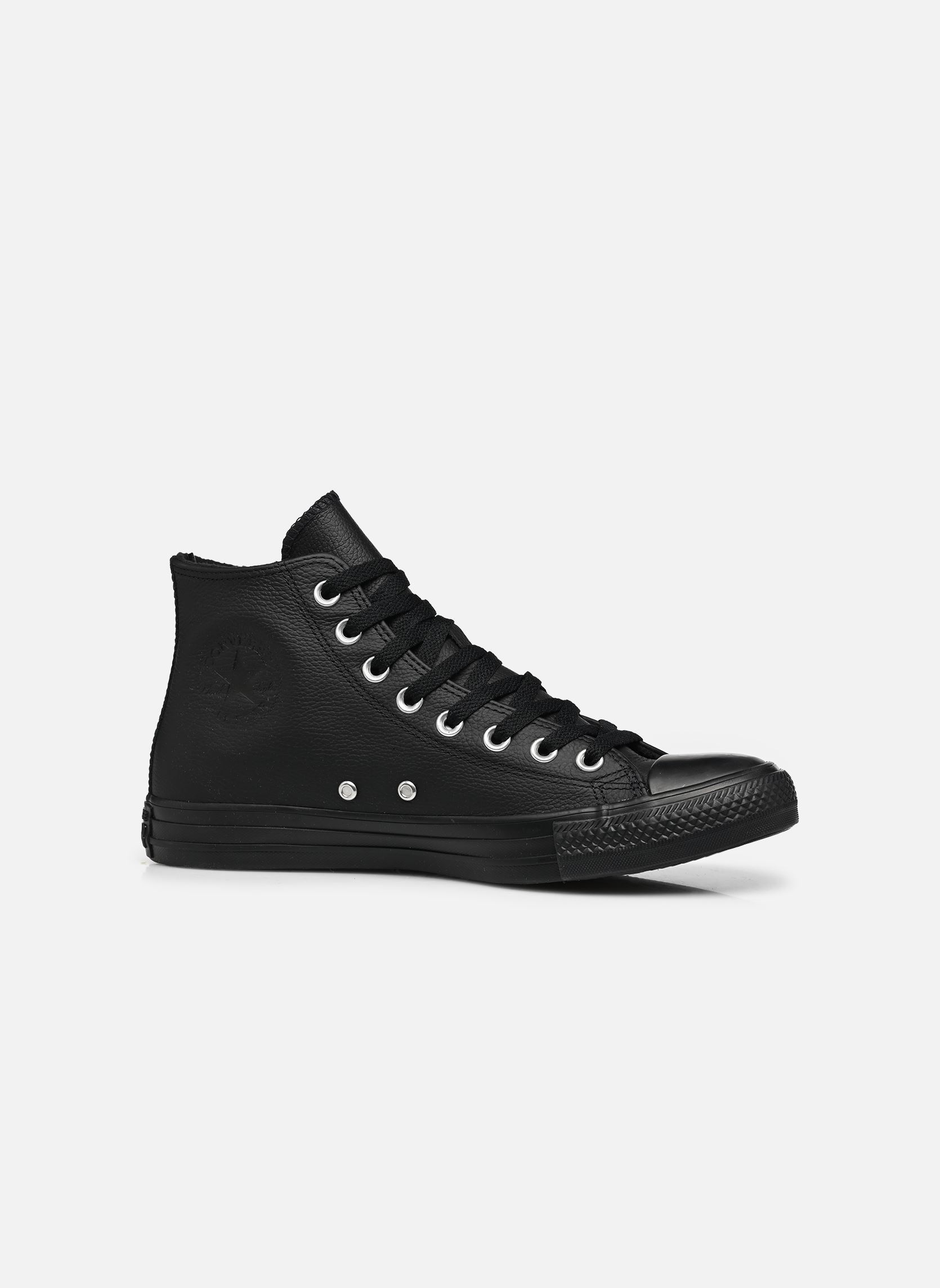 Sneakers Chuck Taylor All Star Leather Hi M heren zwart Converse Sneakers Chuck Taylor All Star Leather Hi M heren zwart BLACK/BLACK/BLACK