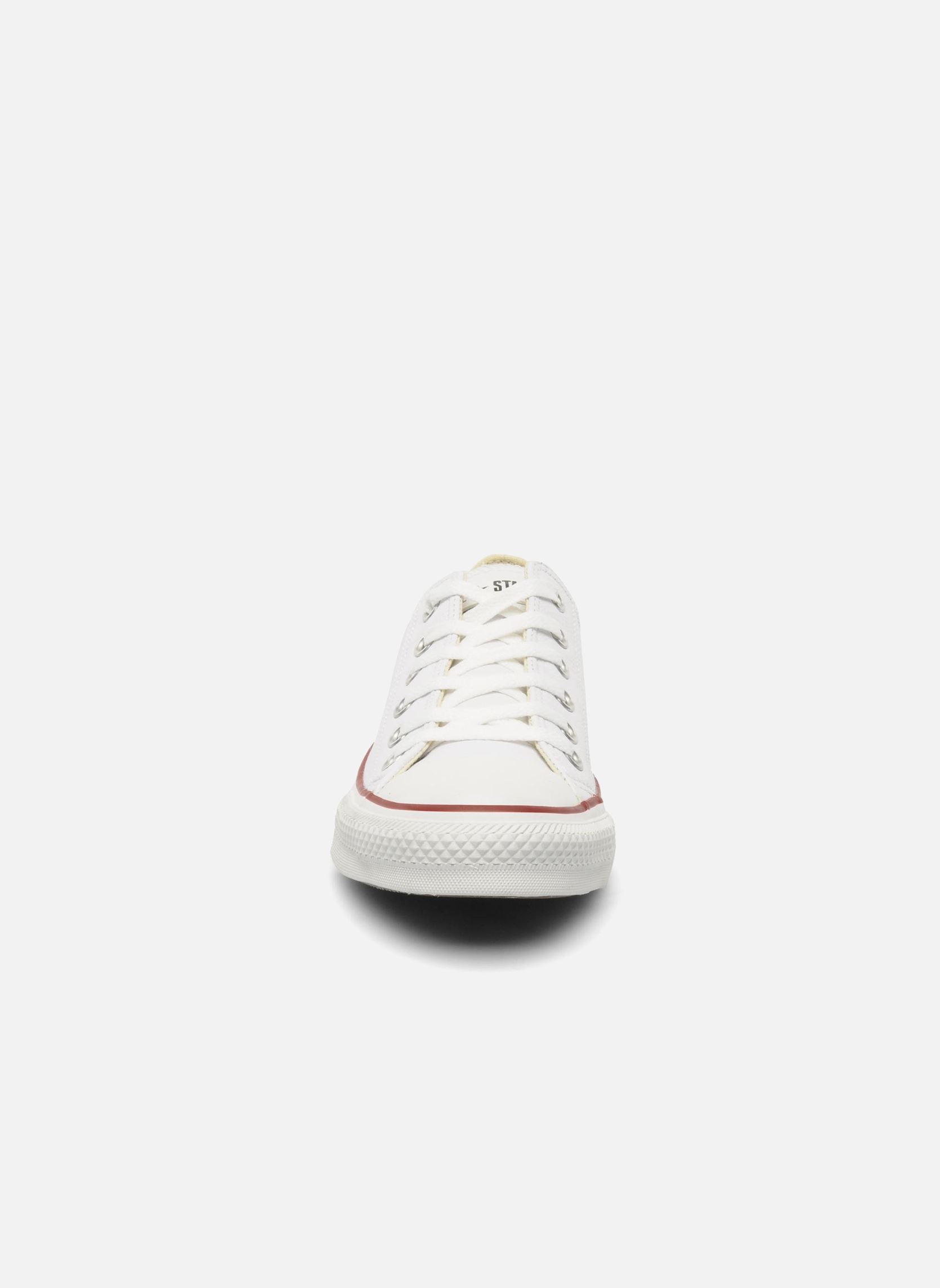 Niedrige Sneaker Chuck Taylor All Star Leather Ox M herren weiß Converse Niedrige Sneaker Chuck Taylor All Star Leather Ox M herren weiß WHITE