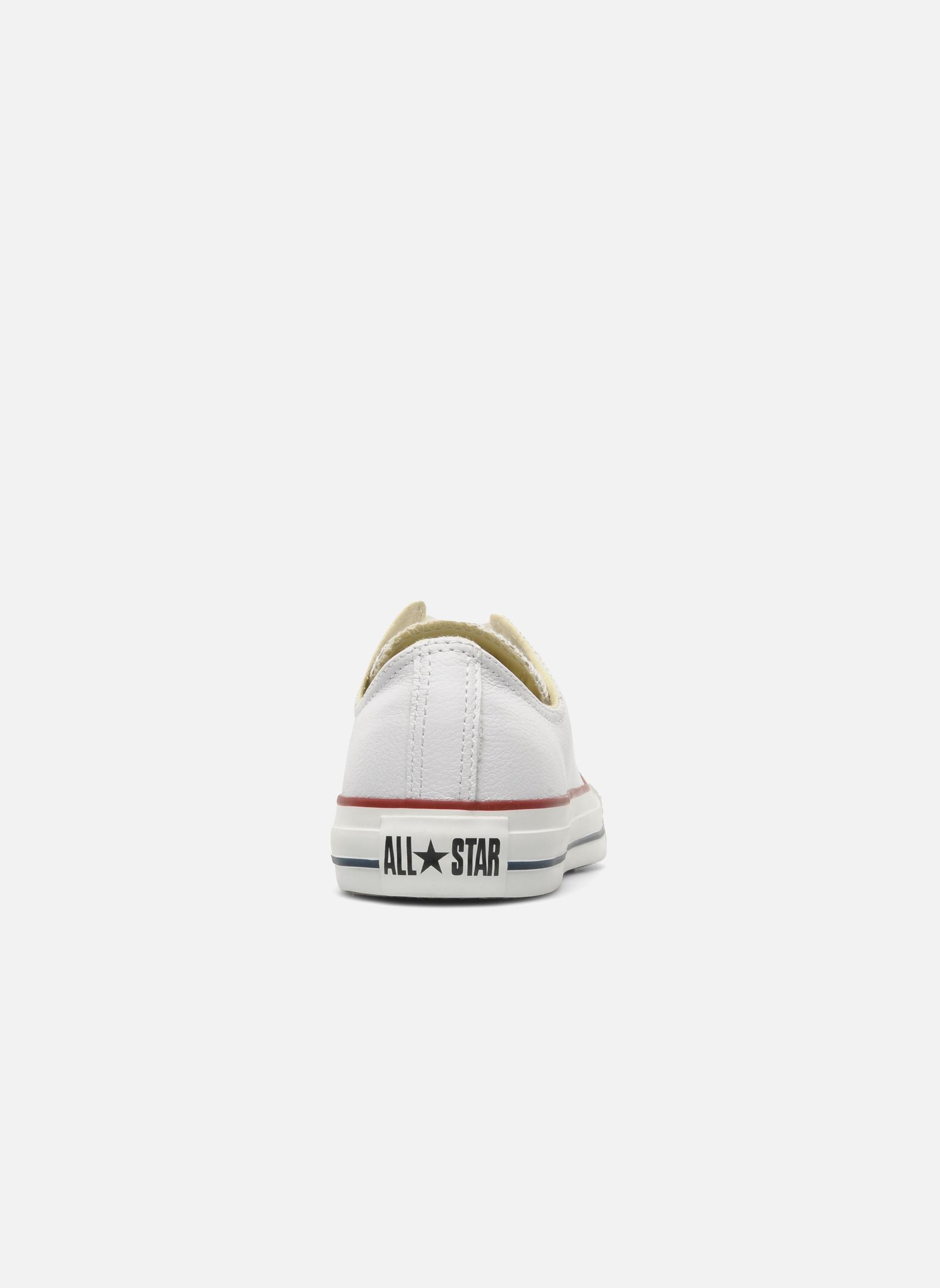 Niedrige Sneaker Chuck Taylor All Star Leather Ox M herren weiß Converse Niedrige Sneaker Chuck Taylor All Star Leather Ox M herren weiß WHITE