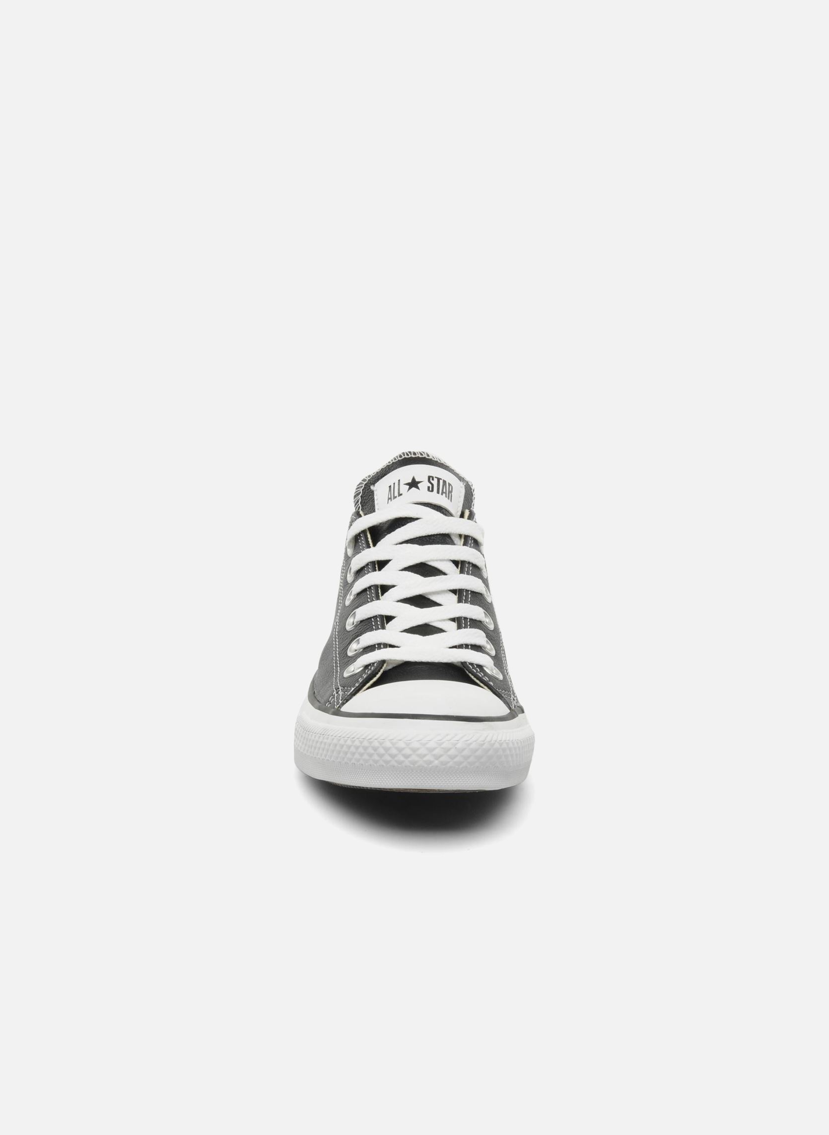 Niedrige Sneaker Chuck Taylor All Star Leather Ox M herren schwarz Converse Niedrige Sneaker Chuck Taylor All Star Leather Ox M herren schwarz NOIR