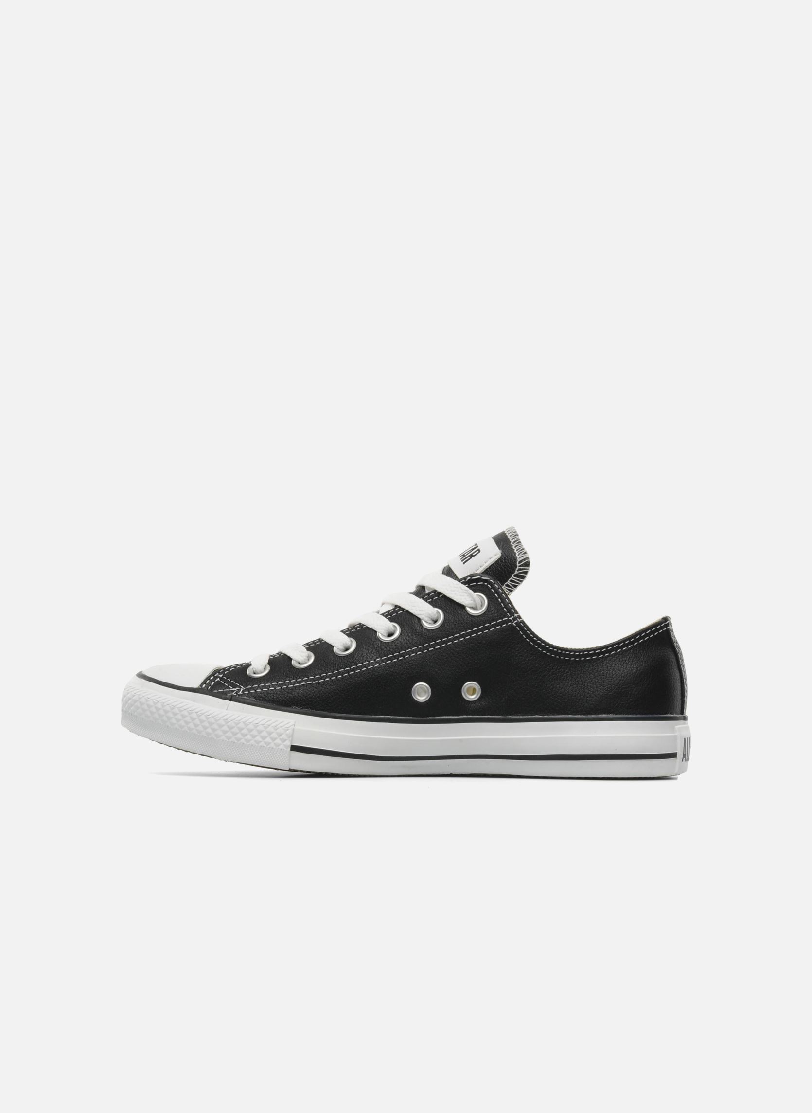 Niedrige Sneaker Chuck Taylor All Star Leather Ox M herren schwarz Converse Niedrige Sneaker Chuck Taylor All Star Leather Ox M herren schwarz NOIR