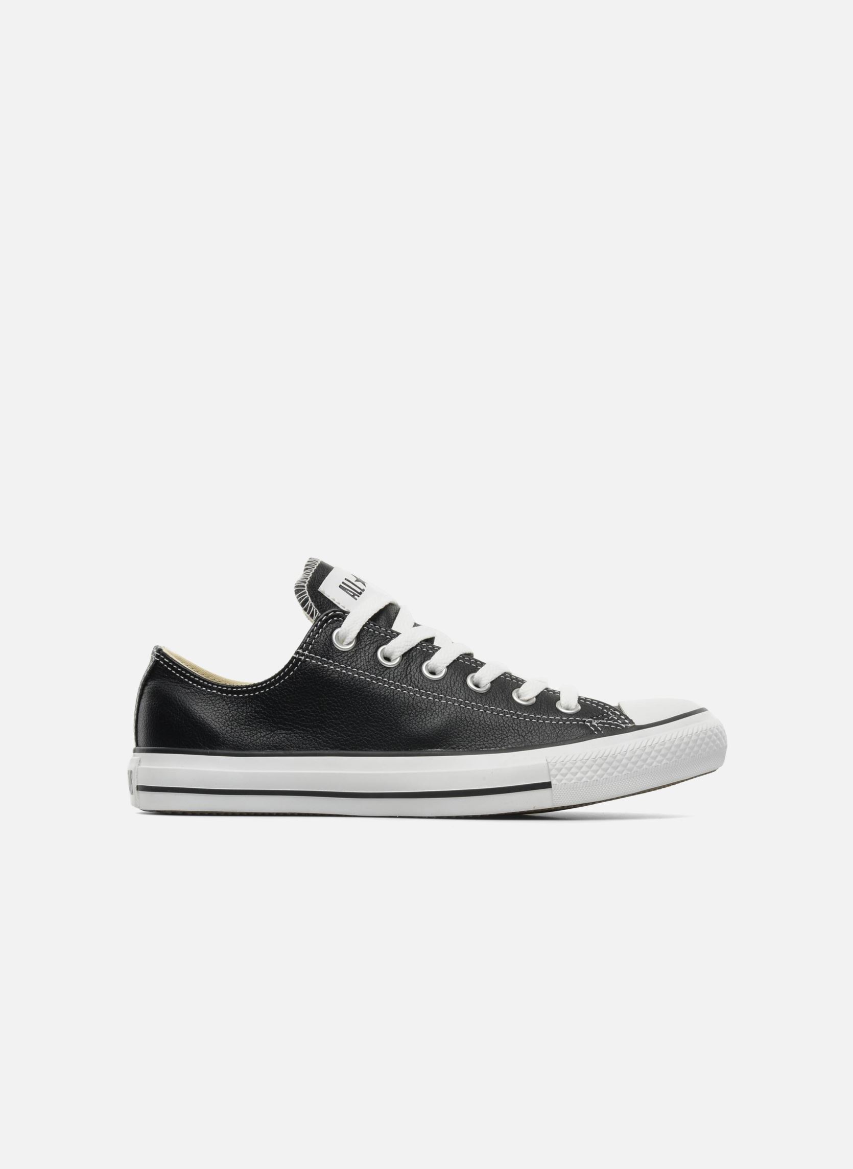 Niedrige Sneaker Chuck Taylor All Star Leather Ox M herren schwarz Converse Niedrige Sneaker Chuck Taylor All Star Leather Ox M herren schwarz NOIR