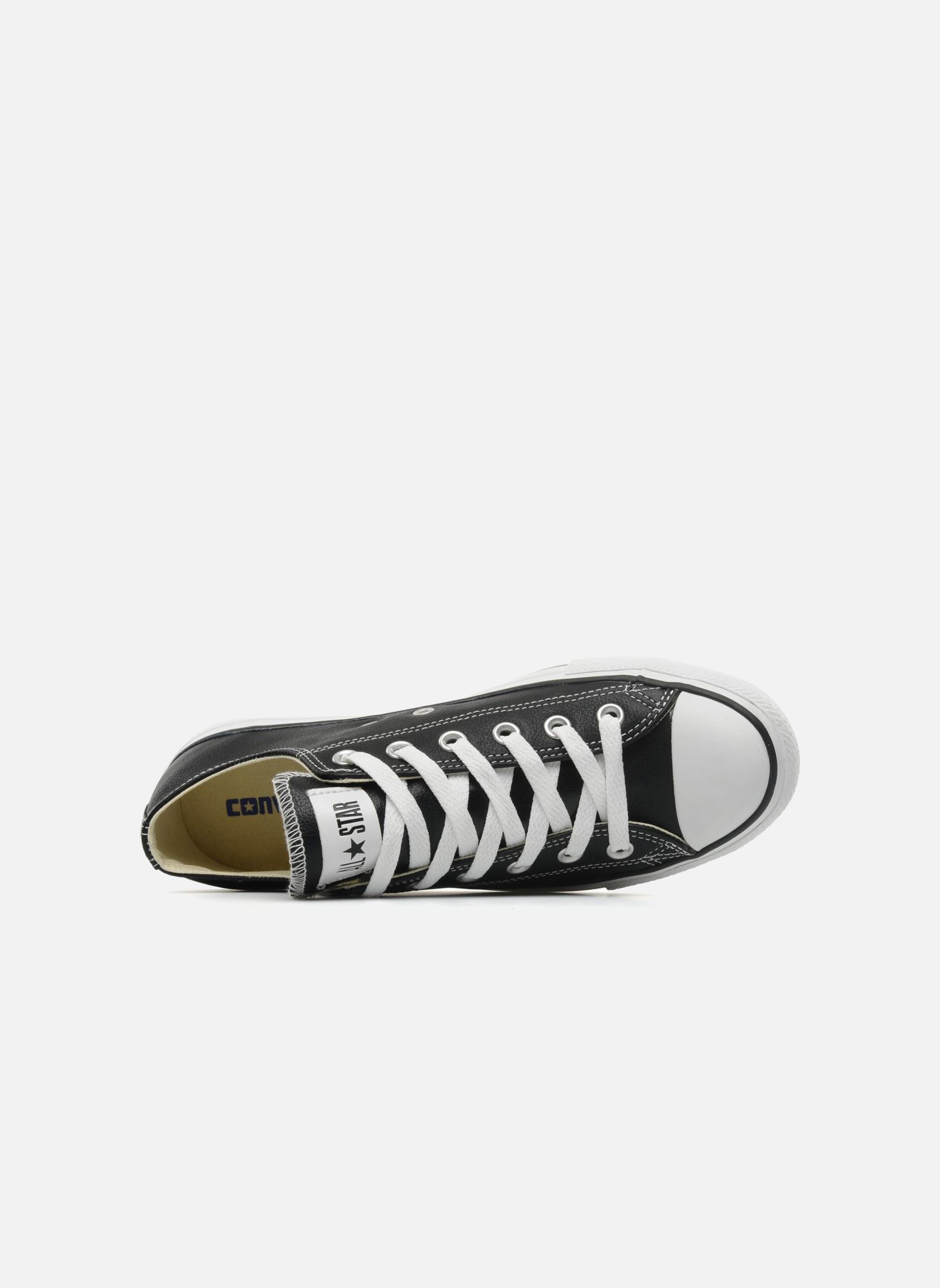 Niedrige Sneaker Chuck Taylor All Star Leather Ox M herren schwarz Converse Niedrige Sneaker Chuck Taylor All Star Leather Ox M herren schwarz NOIR