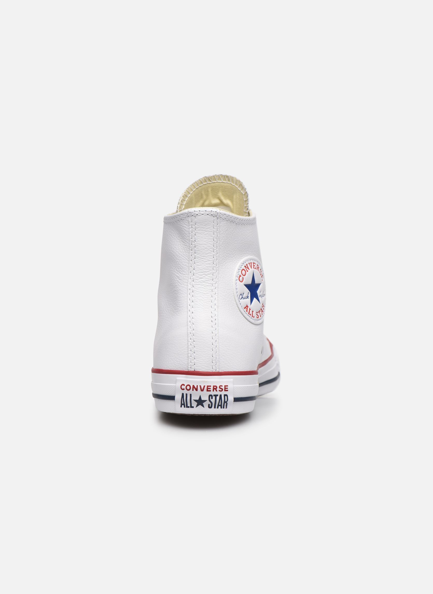 Baskets Chuck Taylor All Star Leather Hi blanc Converse Baskets Chuck Taylor All Star Leather Hi blanc WHITE