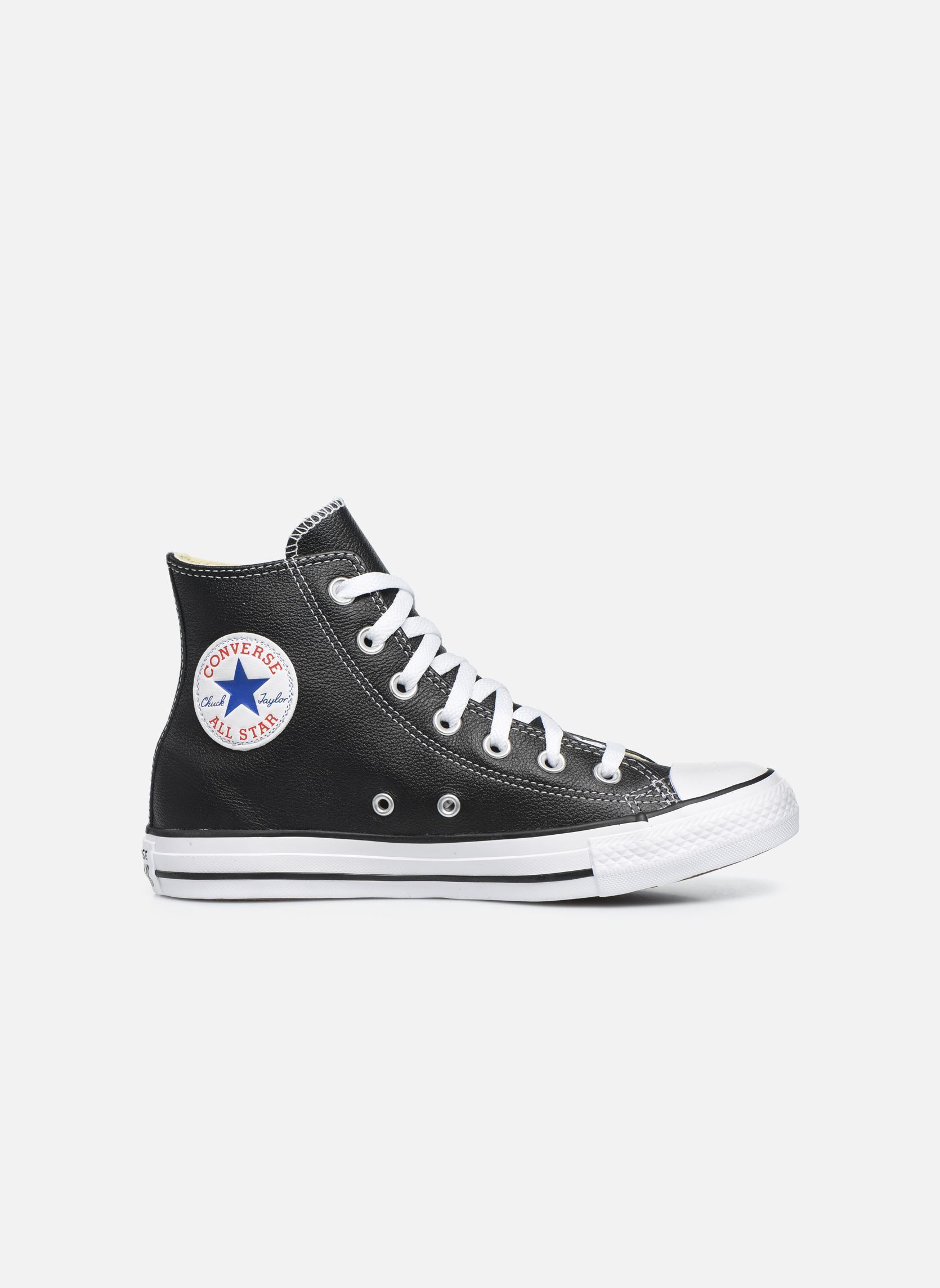 Sneaker Chuck Taylor All Star Leather Hi schwarz Converse Sneaker Chuck Taylor All Star Leather Hi schwarz NOIR
