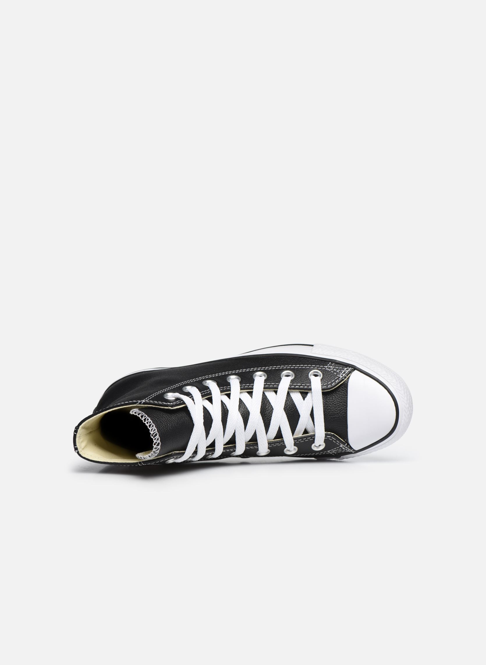 Sneaker Chuck Taylor All Star Leather Hi schwarz Converse Sneaker Chuck Taylor All Star Leather Hi schwarz NOIR