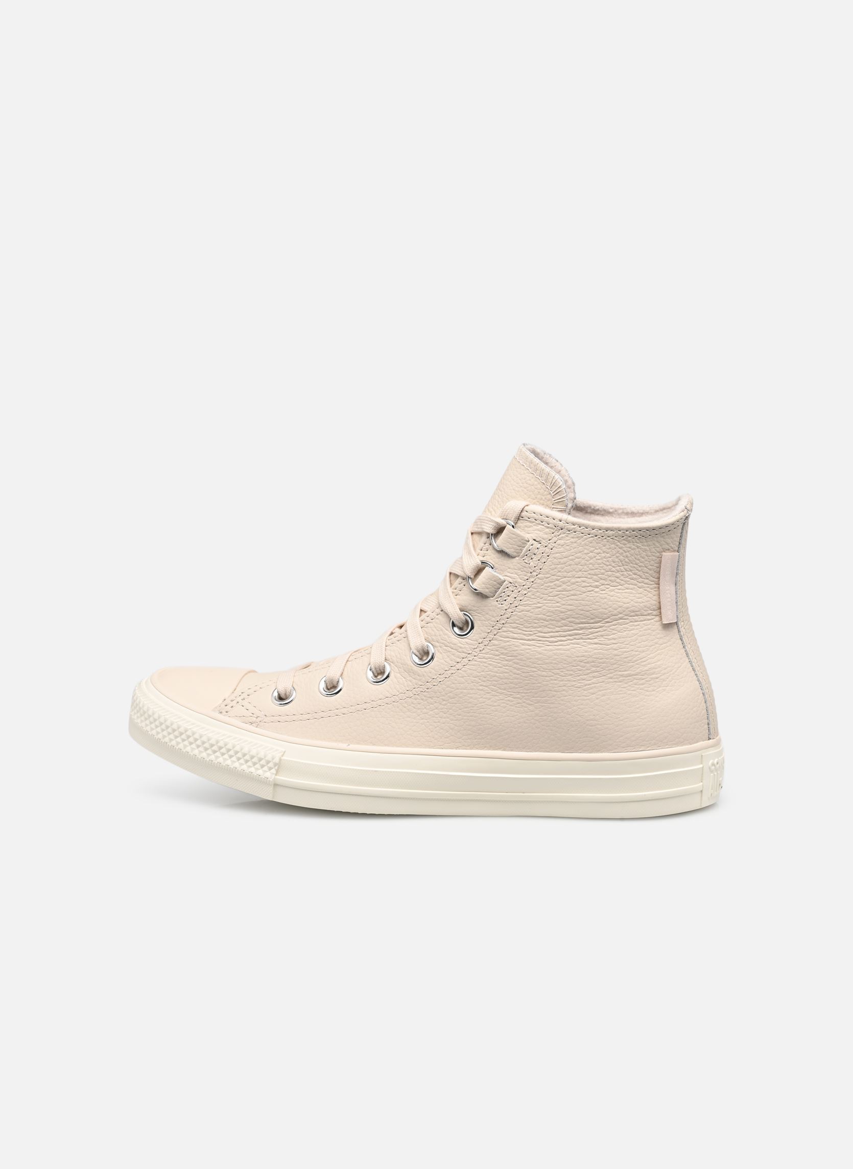 Baskets Chuck Taylor All Star Leather Hi femme beige Converse Baskets Chuck Taylor All Star Leather Hi femme beige LIGHT DUNE/EGRET/LIGHT DUNE