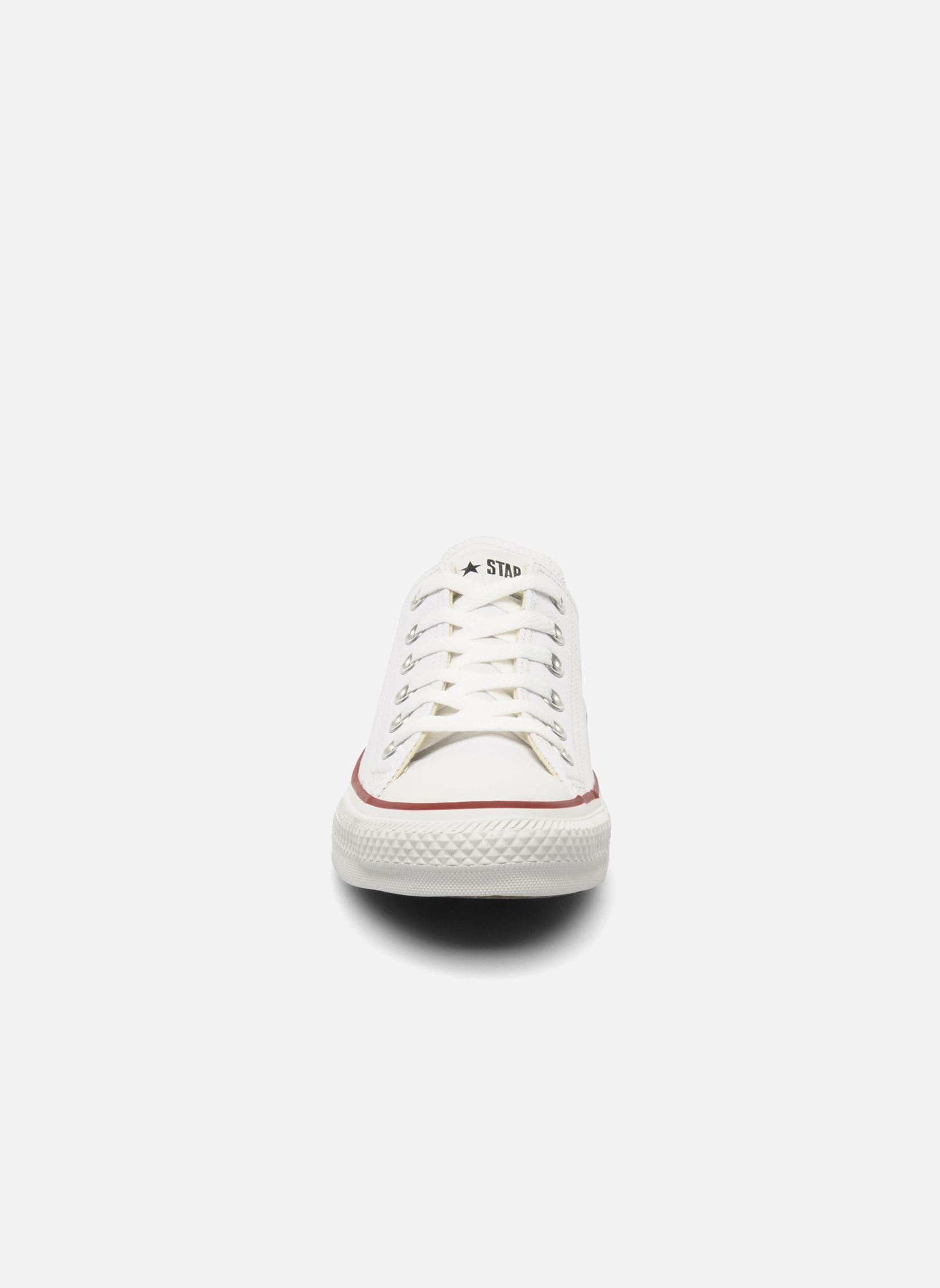 Sneaker Chuck Taylor All Star Leather Ox weiß Converse Sneaker Chuck Taylor All Star Leather Ox weiß WHITE