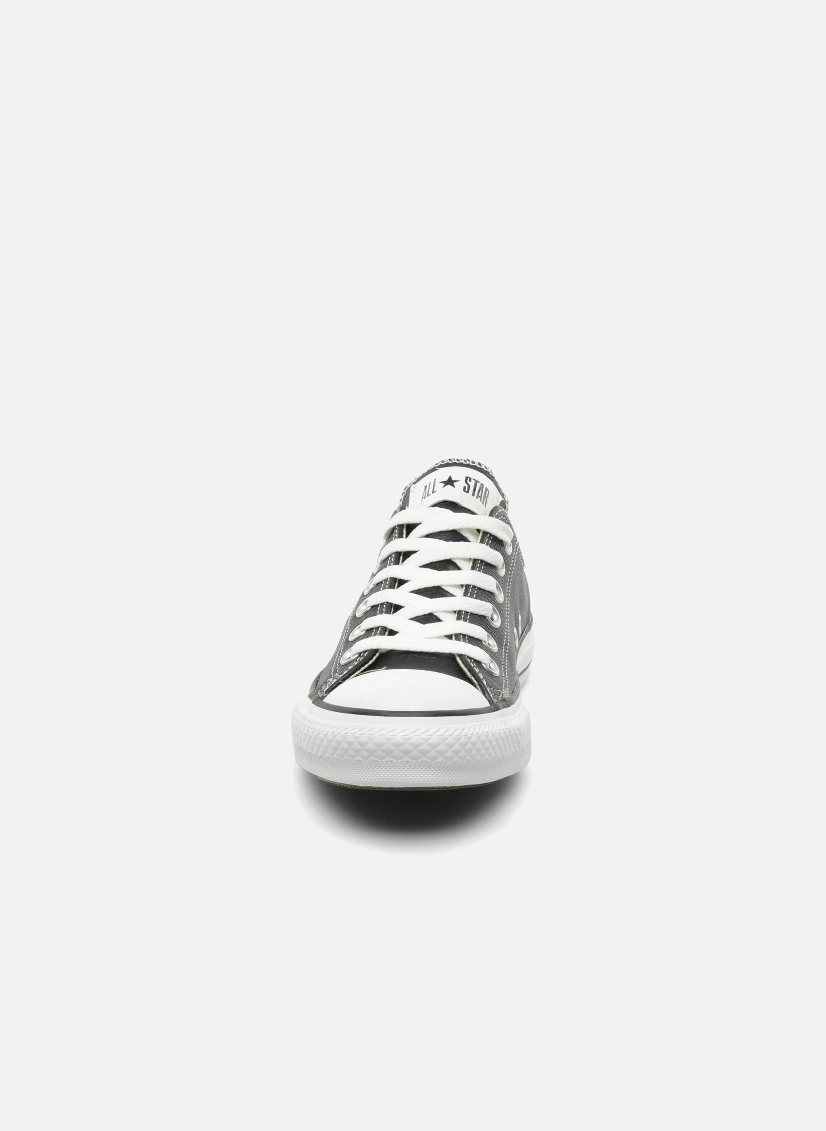 Baskets Chuck Taylor All Star Leather Ox noir Converse Baskets Chuck Taylor All Star Leather Ox noir NOIR