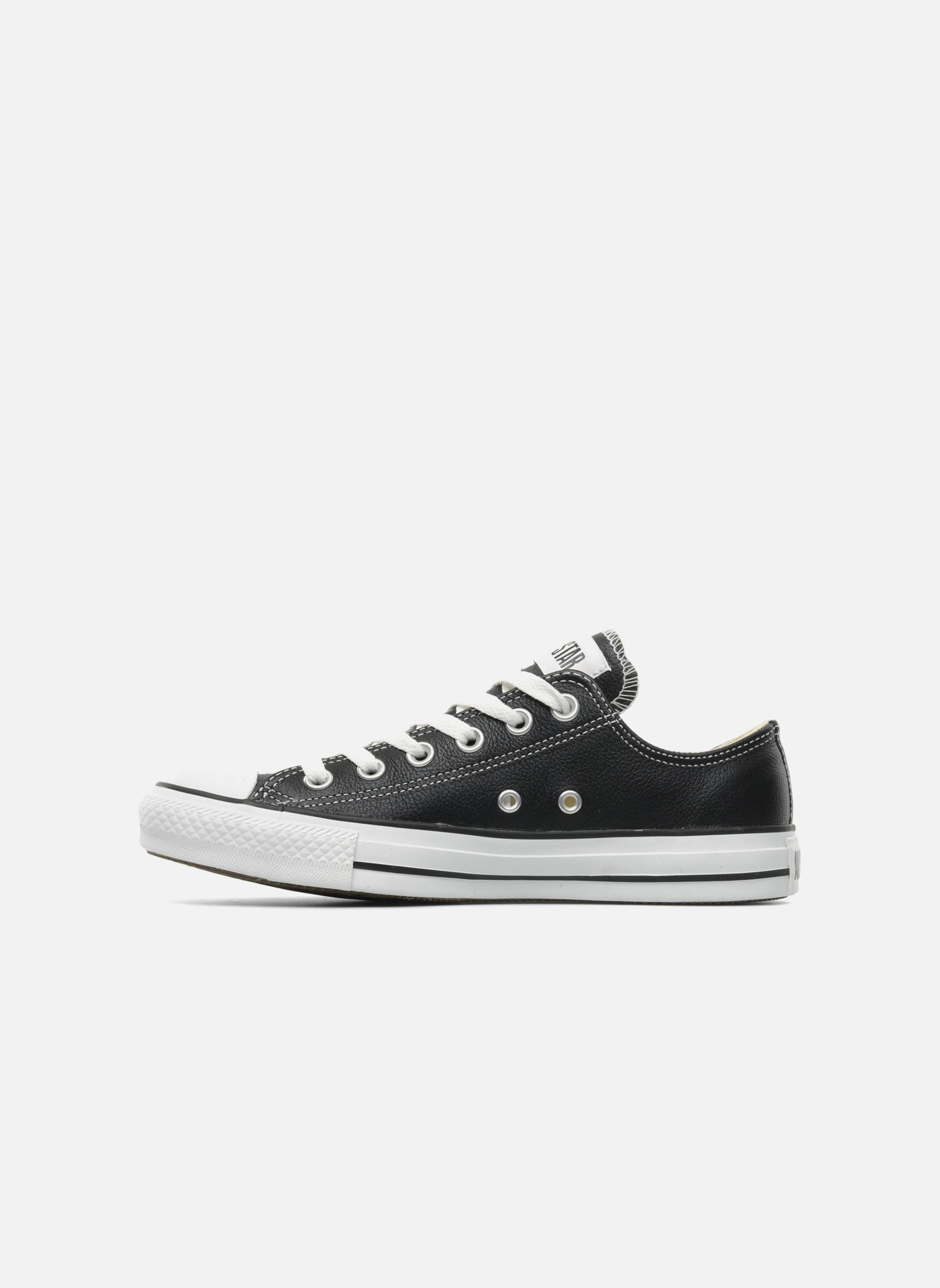 Baskets Chuck Taylor All Star Leather Ox noir Converse Baskets Chuck Taylor All Star Leather Ox noir NOIR