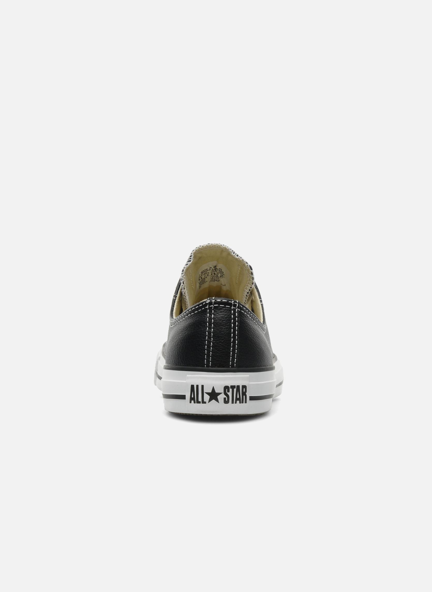 Baskets Chuck Taylor All Star Leather Ox noir Converse Baskets Chuck Taylor All Star Leather Ox noir NOIR