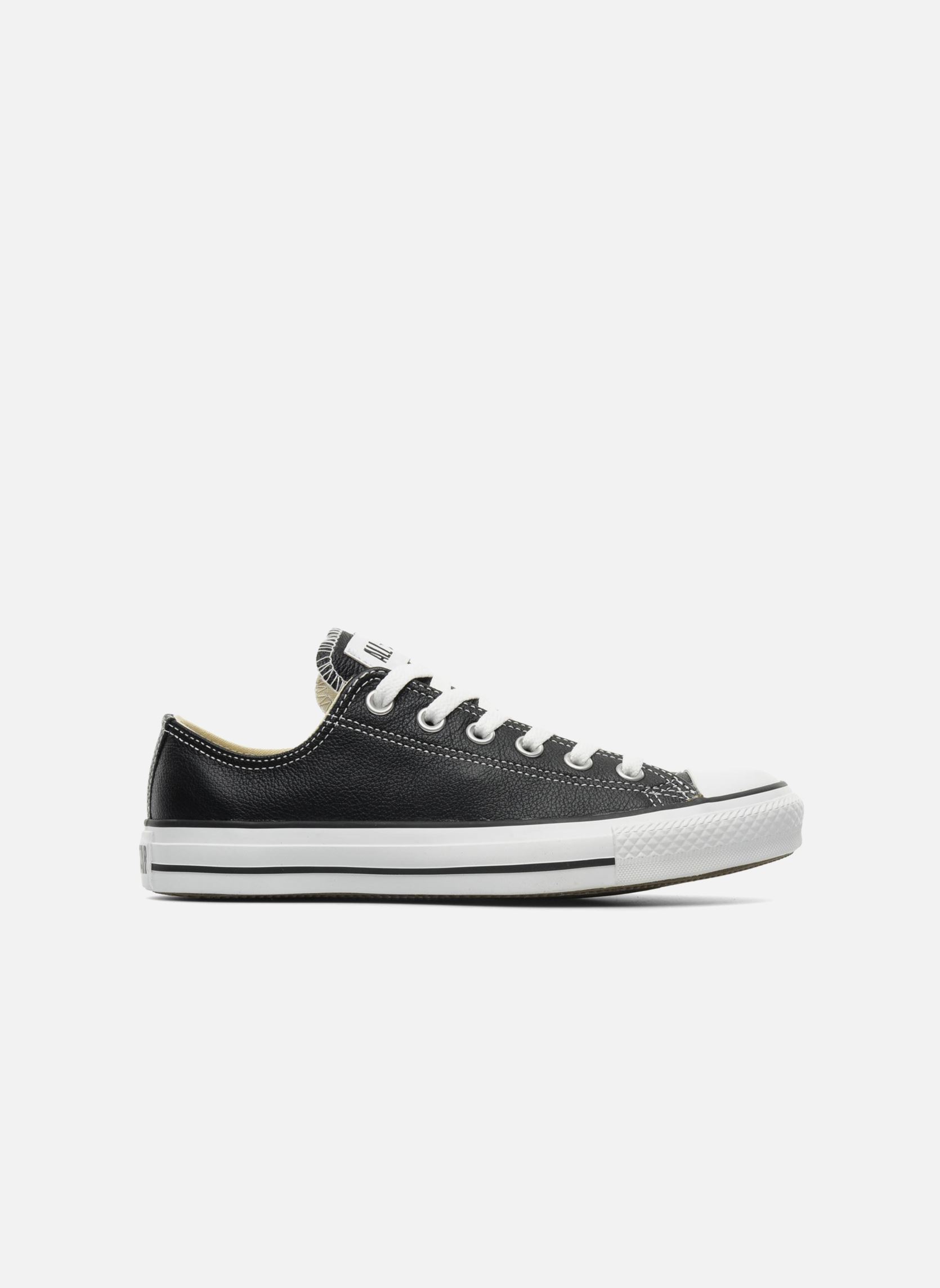 Baskets Chuck Taylor All Star Leather Ox noir Converse Baskets Chuck Taylor All Star Leather Ox noir NOIR