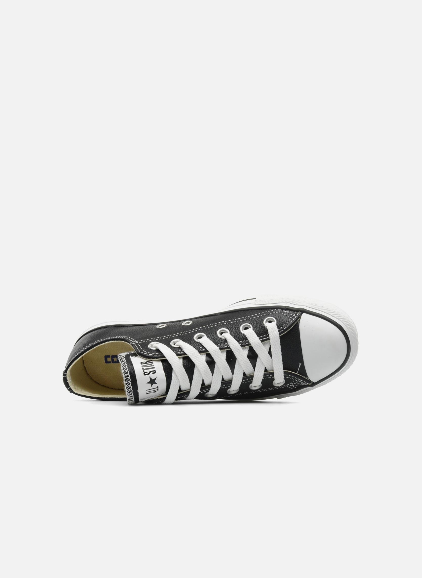 Baskets Chuck Taylor All Star Leather Ox noir Converse Baskets Chuck Taylor All Star Leather Ox noir NOIR