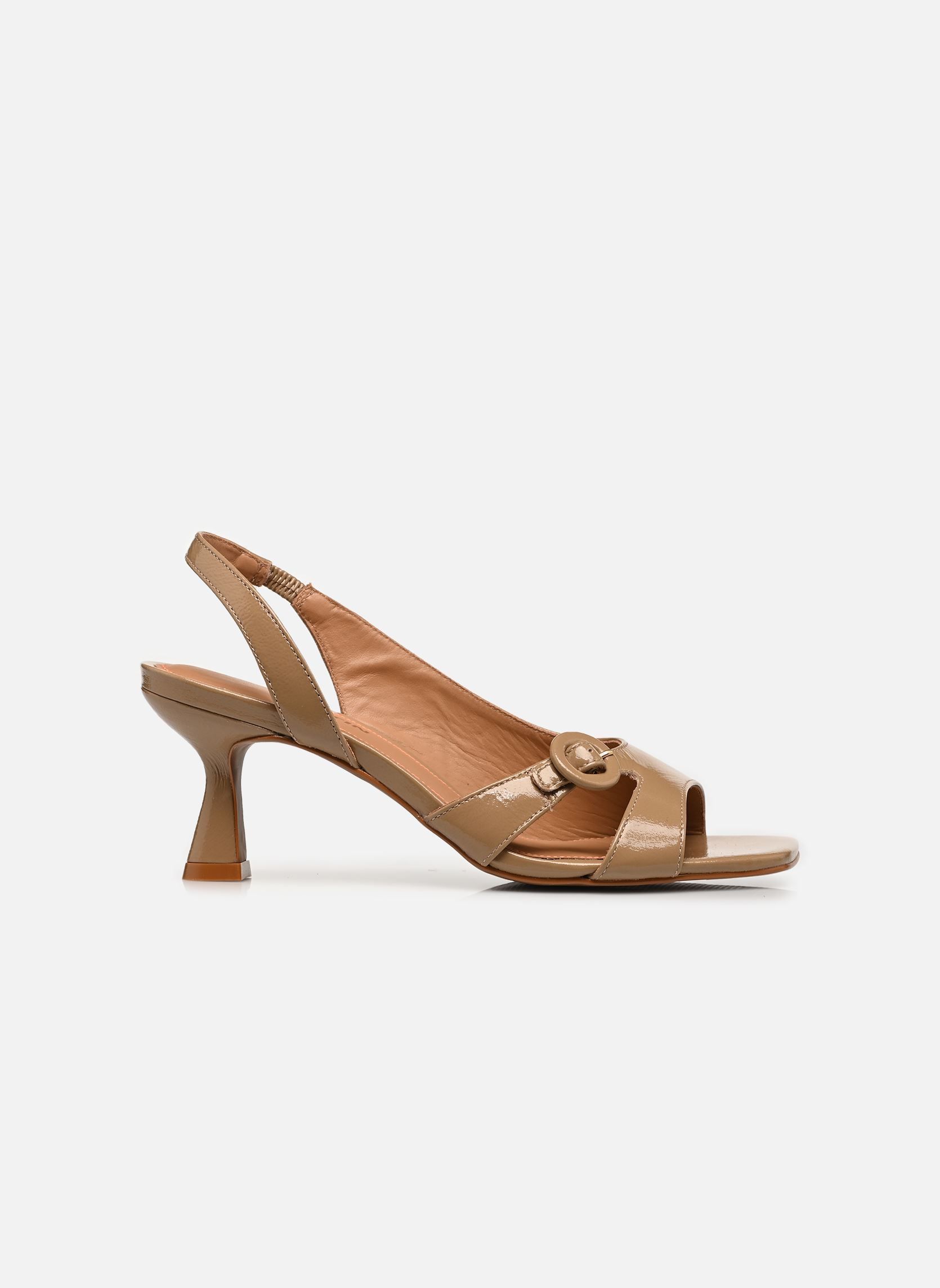 Sandales Lola femme marron JB Martin Sandales Lola femme marron VERNIS CAFE CREME