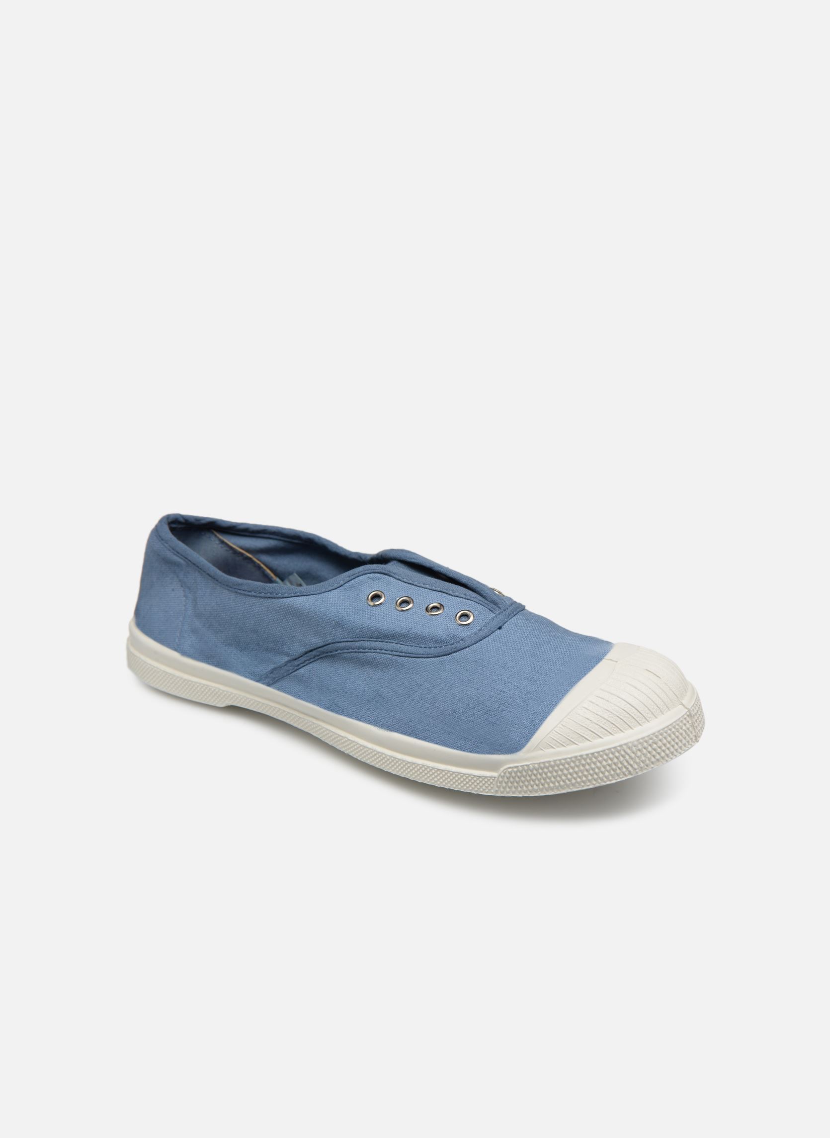 Leinen-Sneaker Tennis Elly W damen blau Bensimon Leinen-Sneaker Tennis Elly W damen blau DENIM