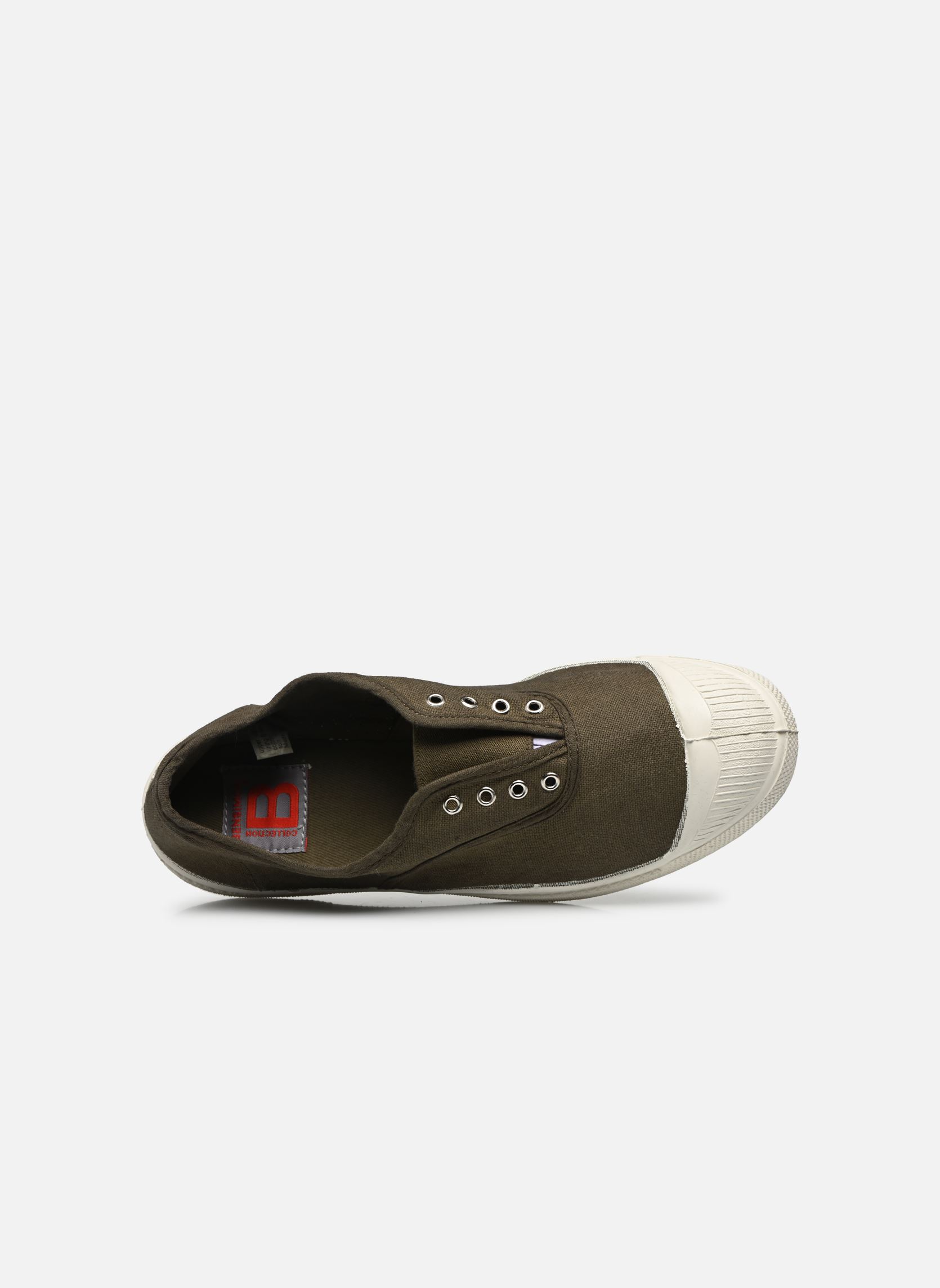 Leinen-Sneaker Tennis Elly W damen grün Bensimon Leinen-Sneaker Tennis Elly W damen grün KAKI
