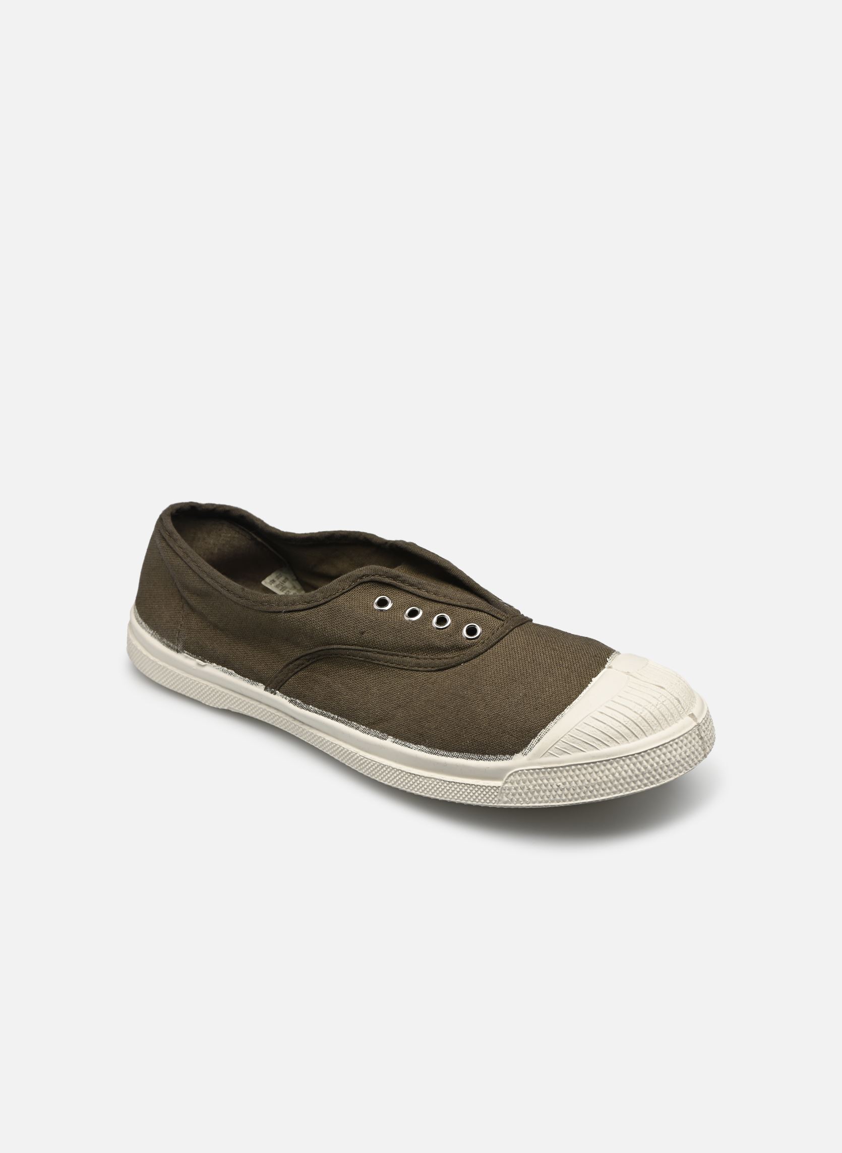 Leinen-Sneaker Tennis Elly W damen grün Bensimon Leinen-Sneaker Tennis Elly W damen grün KAKI