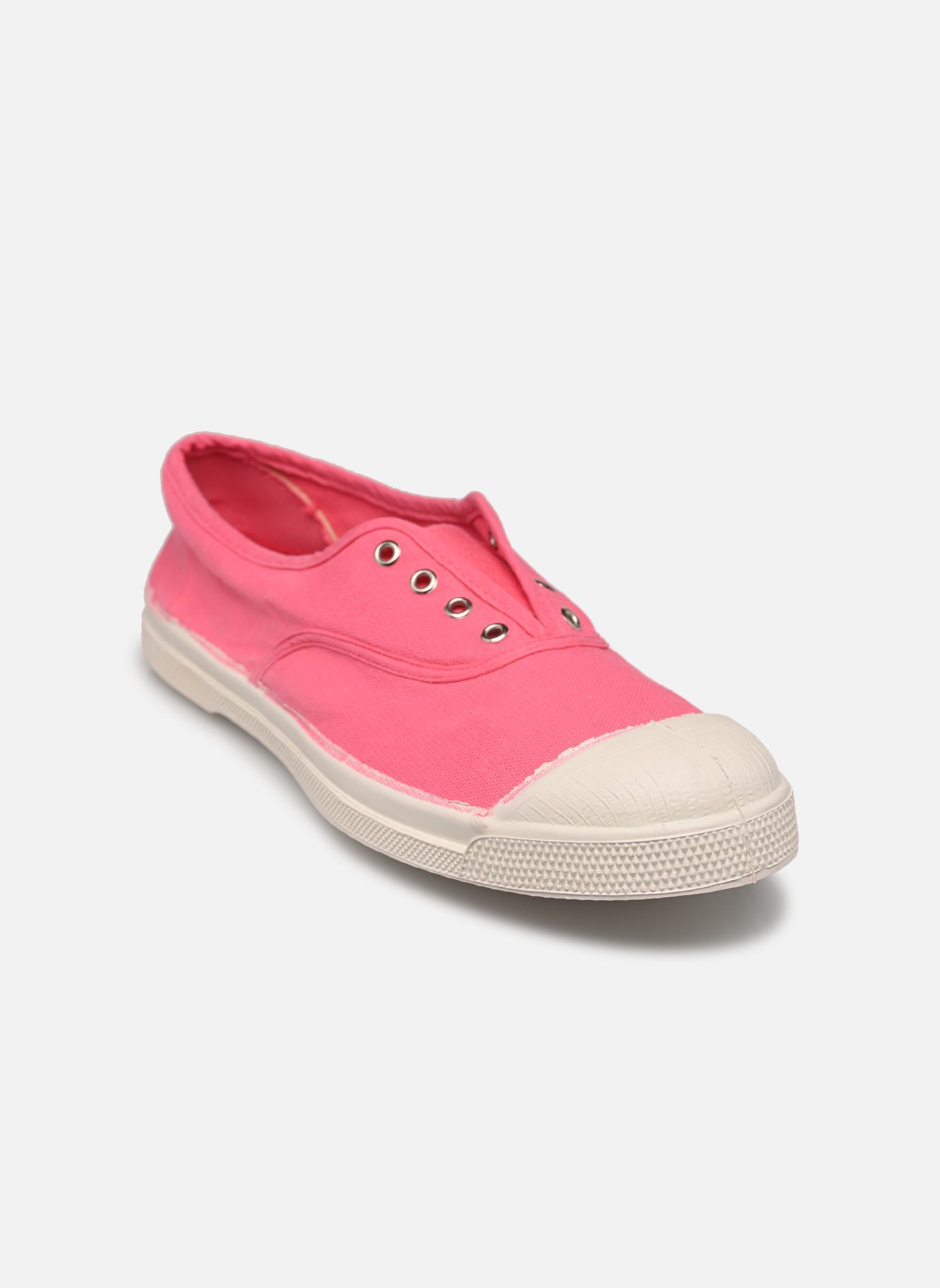 Leinen-Sneaker Tennis Elly W damen rosa Bensimon Leinen-Sneaker Tennis Elly W damen rosa AZALÉE