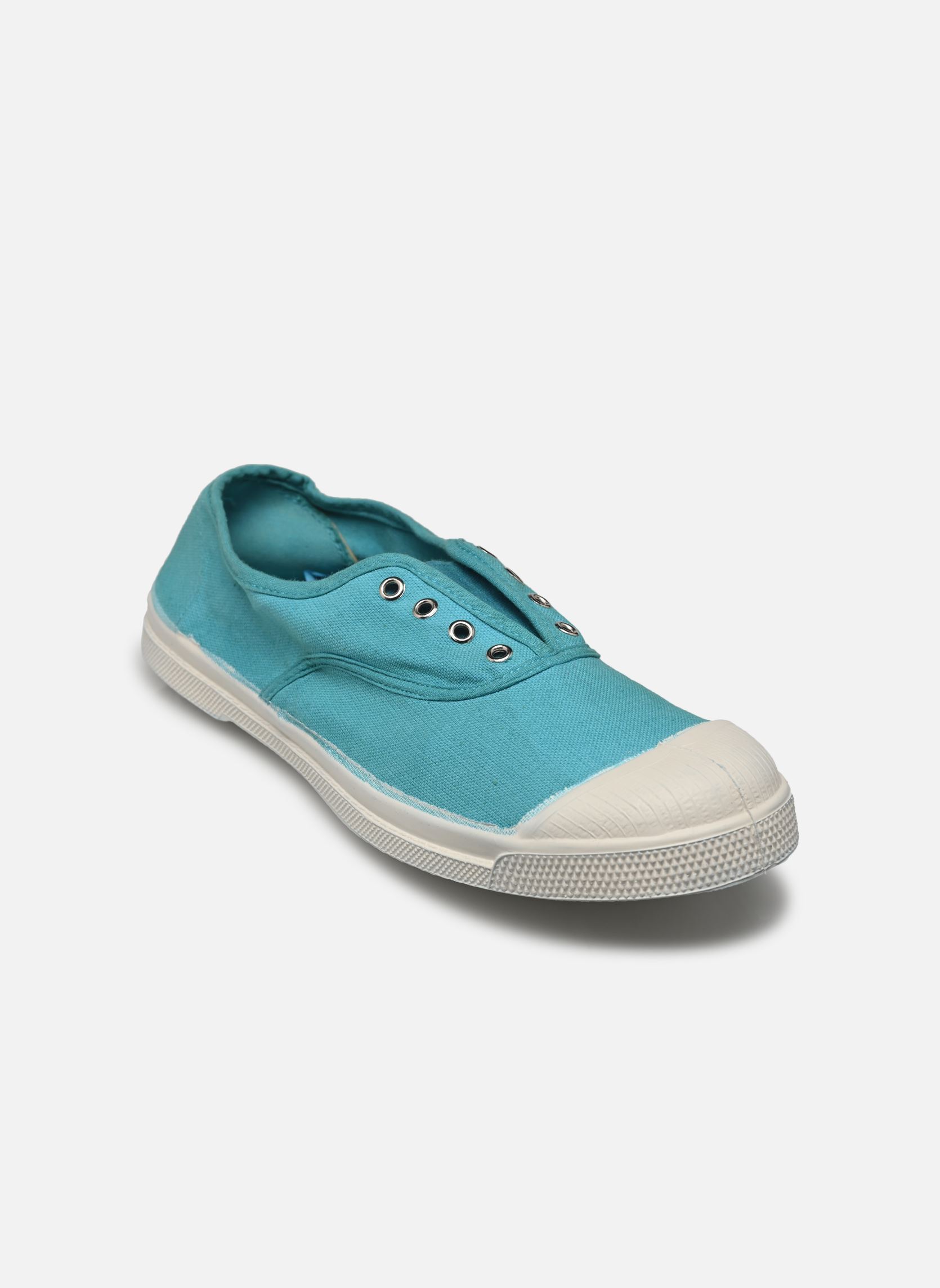 Leinen-Sneaker Tennis Elly W damen blau Bensimon Leinen-Sneaker Tennis Elly W damen blau TURQUOISE