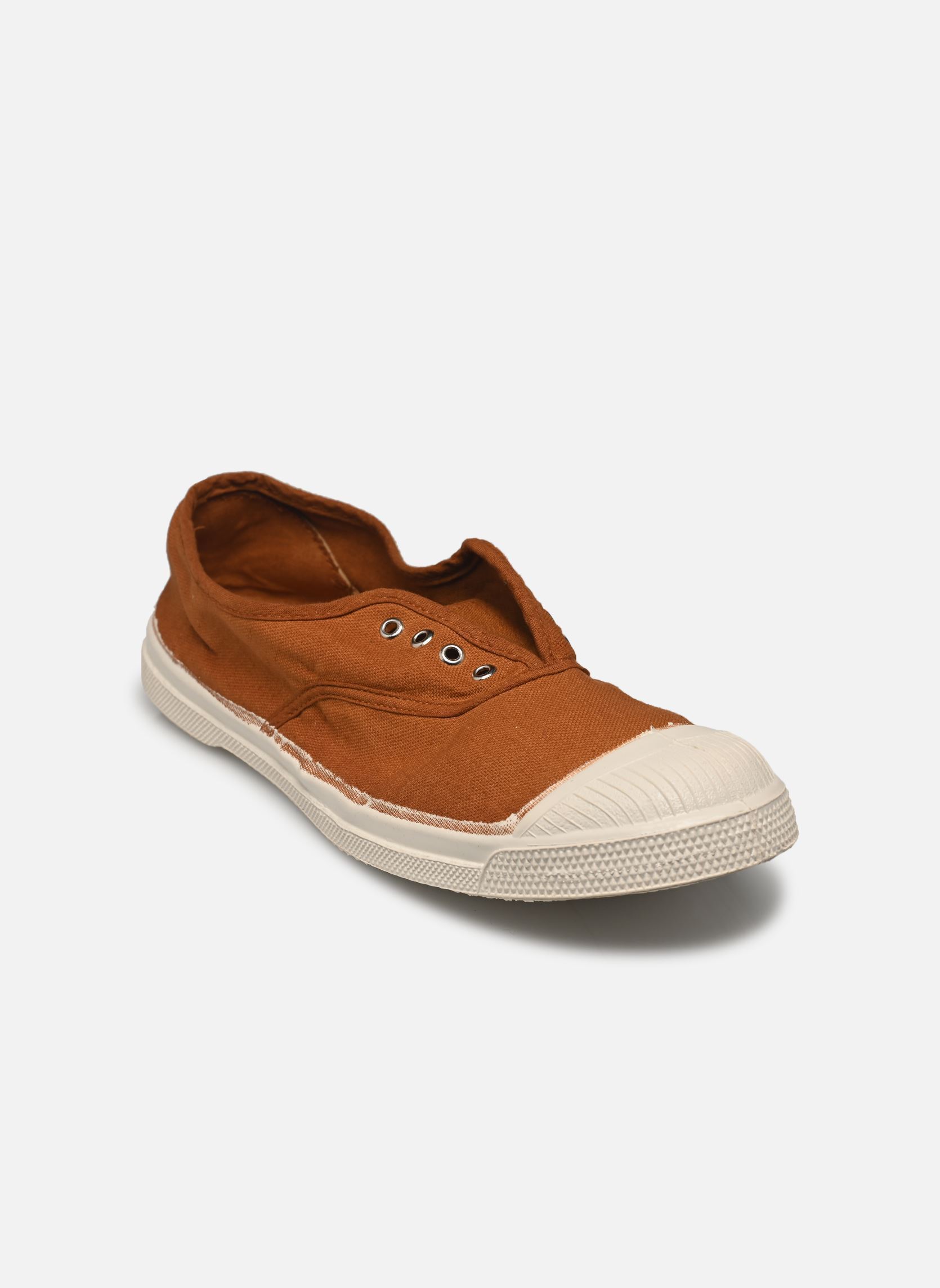 Leinen-Sneaker Tennis Elly W damen braun Bensimon Leinen-Sneaker Tennis Elly W damen braun CUIVRE