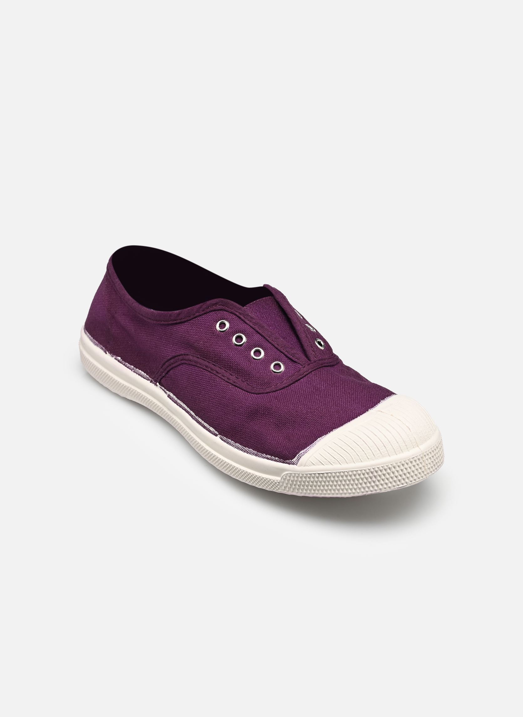 Baskets toile Tennis Elly W femme violet Bensimon Baskets toile Tennis Elly W femme violet PRUNE 1