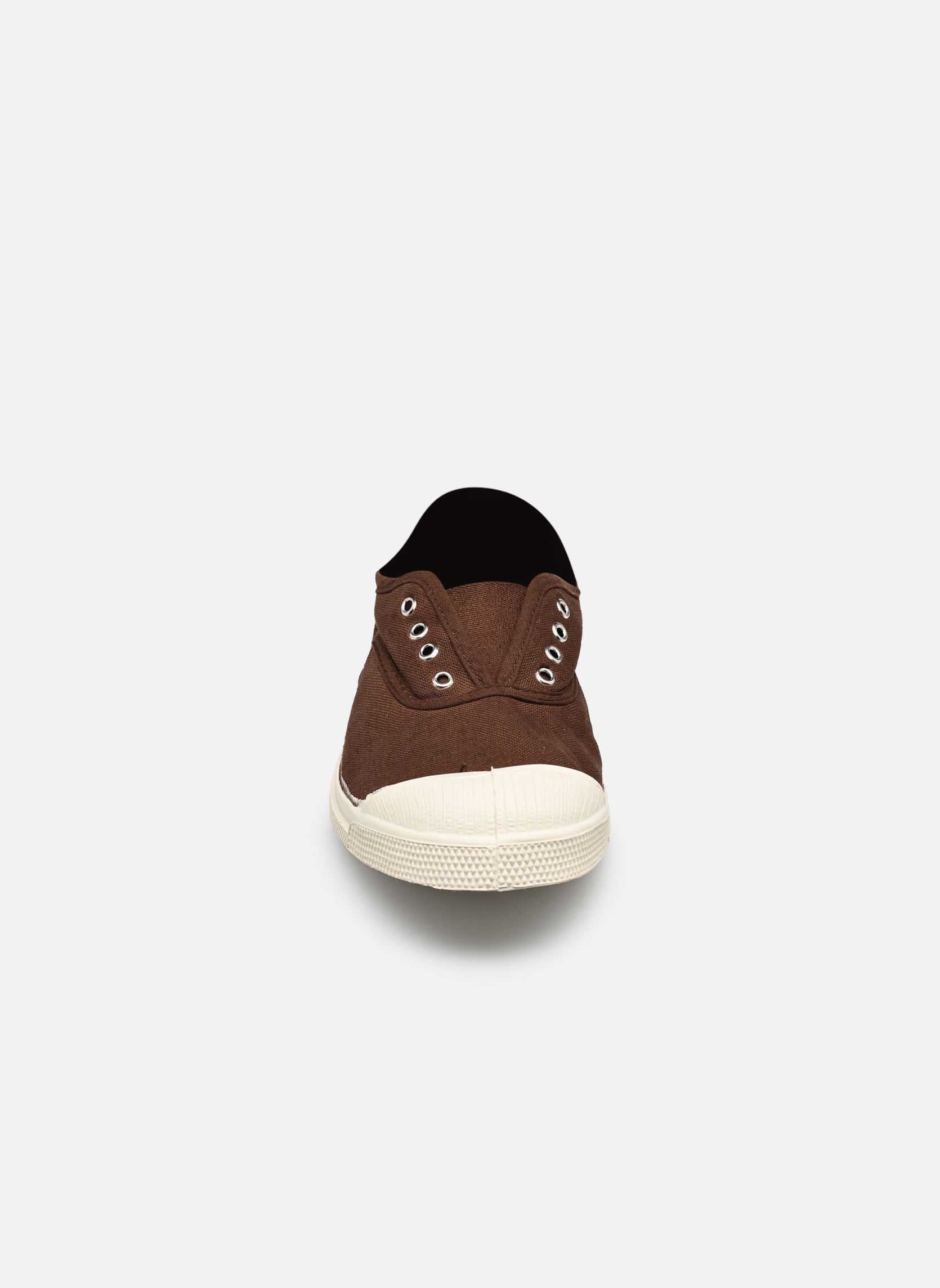 Zapatillas de lona Tennis Elly W mujer marrón Bensimon Zapatillas de lona Tennis Elly W mujer marrón CHOCOLAT