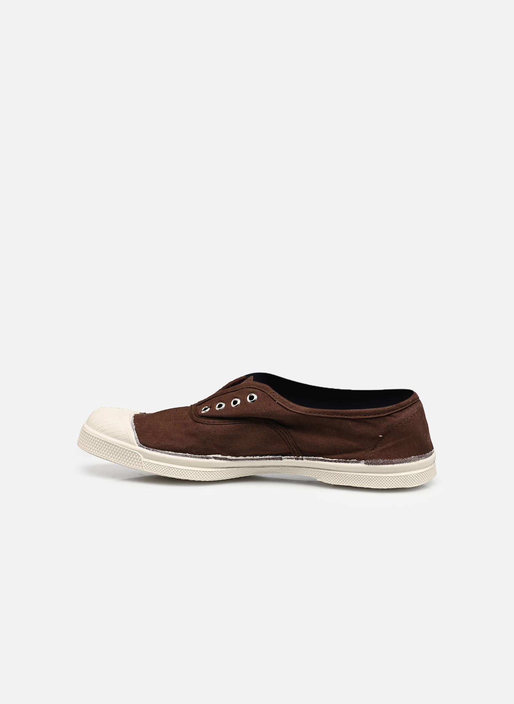 Zapatillas de lona Tennis Elly W mujer marrón Bensimon Zapatillas de lona Tennis Elly W mujer marrón CHOCOLAT